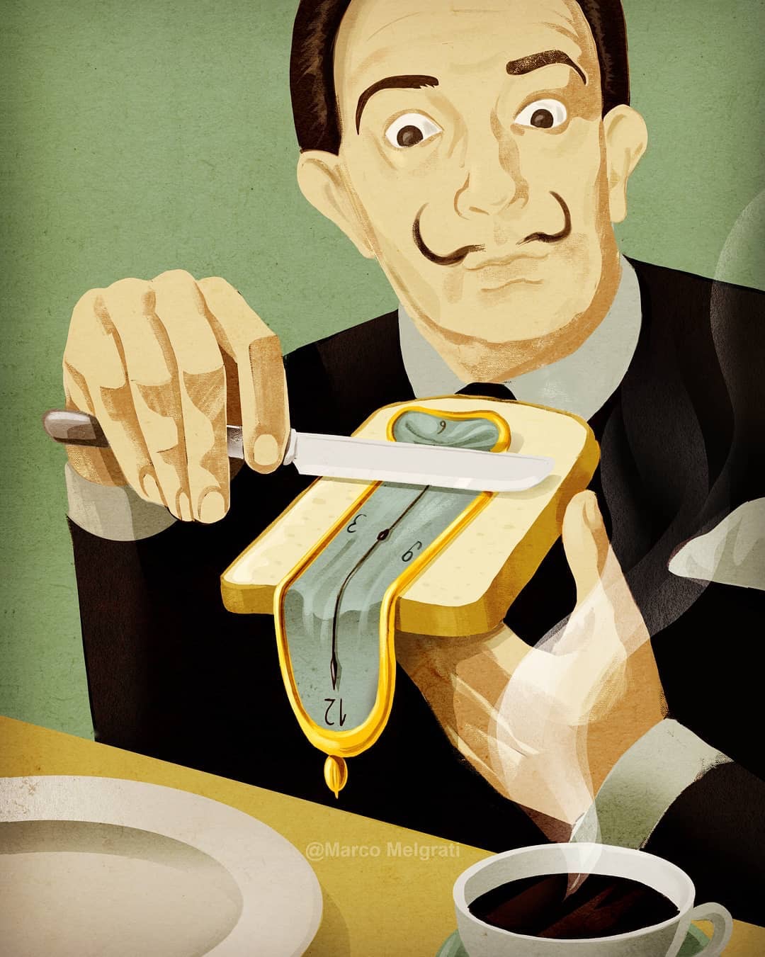 寓意插画 | marco melgrati