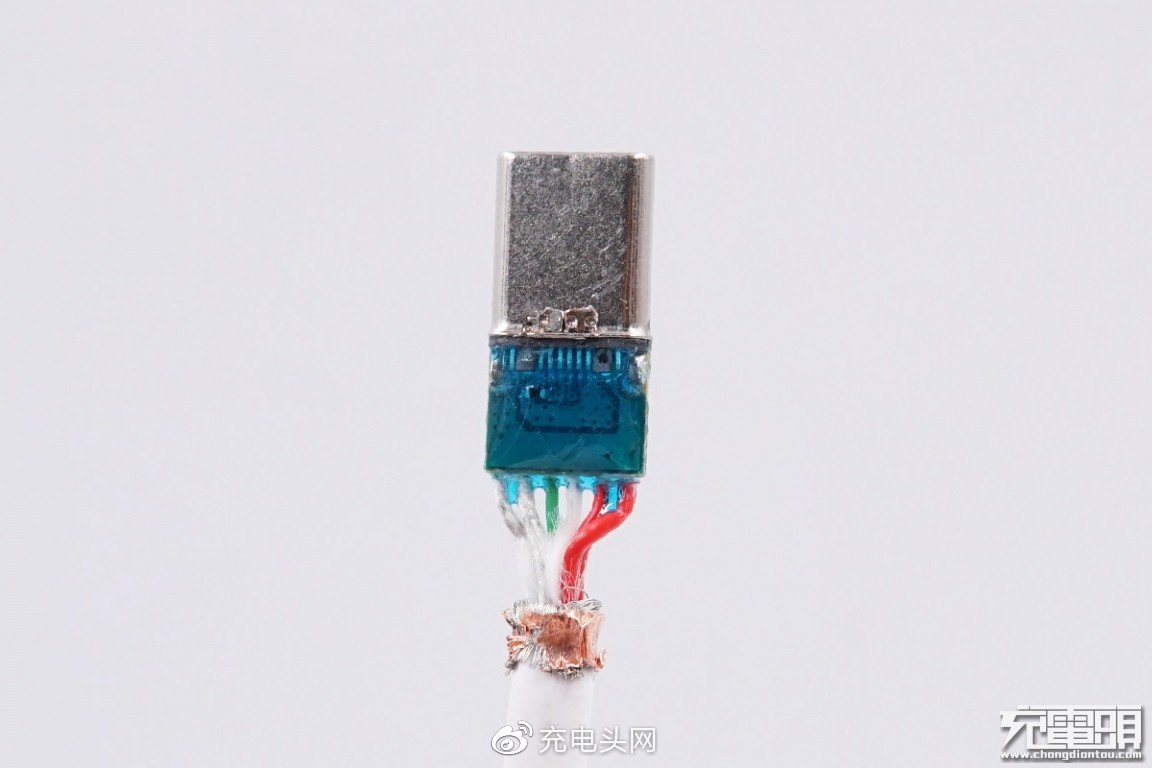 拆解报告oppo65w超级闪充充电器原装数据线