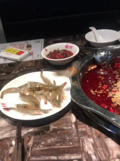 太冷了！！！冷到虾都跳进去泡温泉♨️