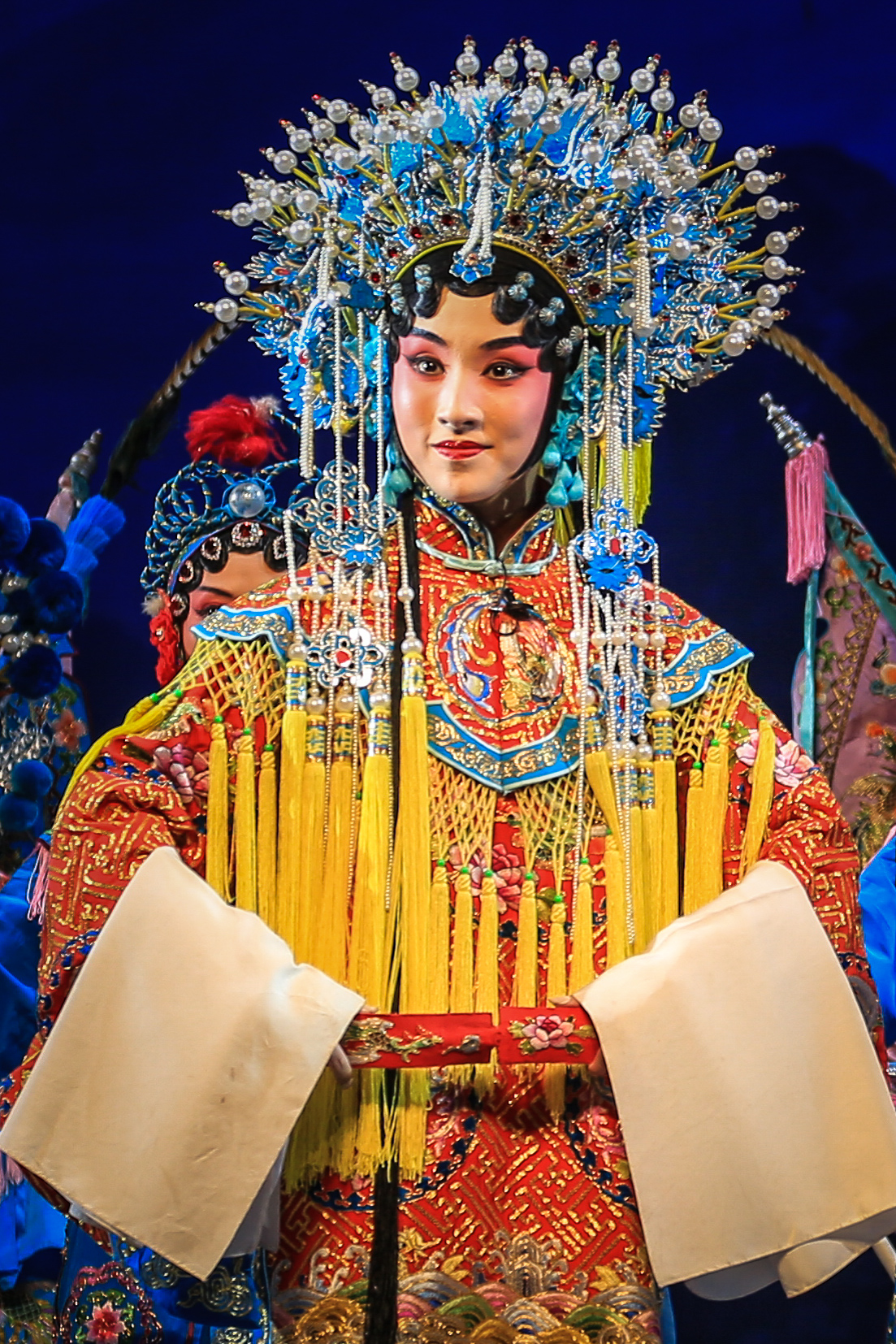 扬剧·百岁挂帅(七)一组 柴郡主 舞台特写祝寿 / 灵堂/ 点兵凯旋扬|扬剧|郡主|祝寿|灵堂|百岁_新浪新闻