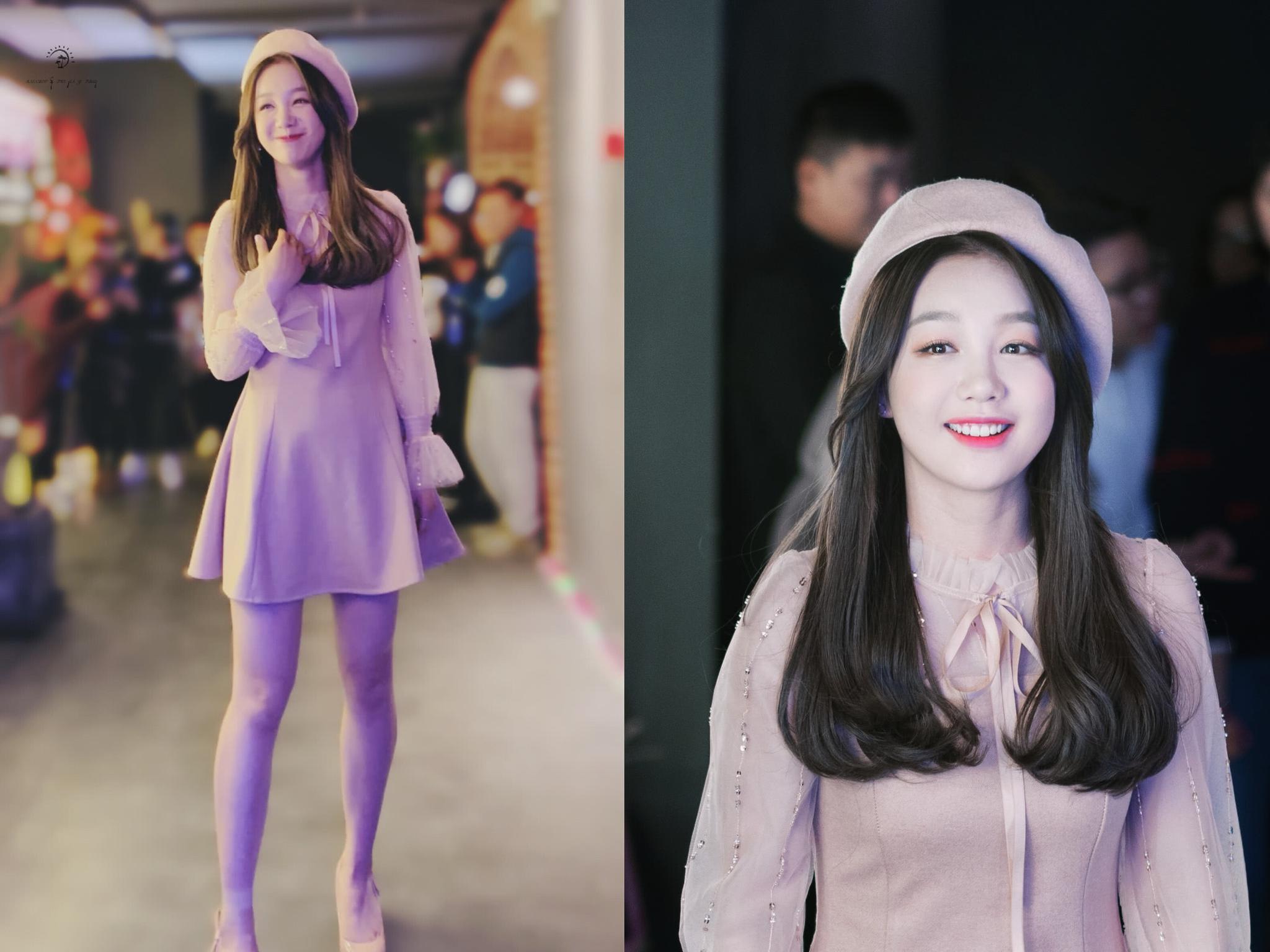 吴宣仪和徐梦洁,同戴贝雷帽却风格大不同,居然各有各的美!