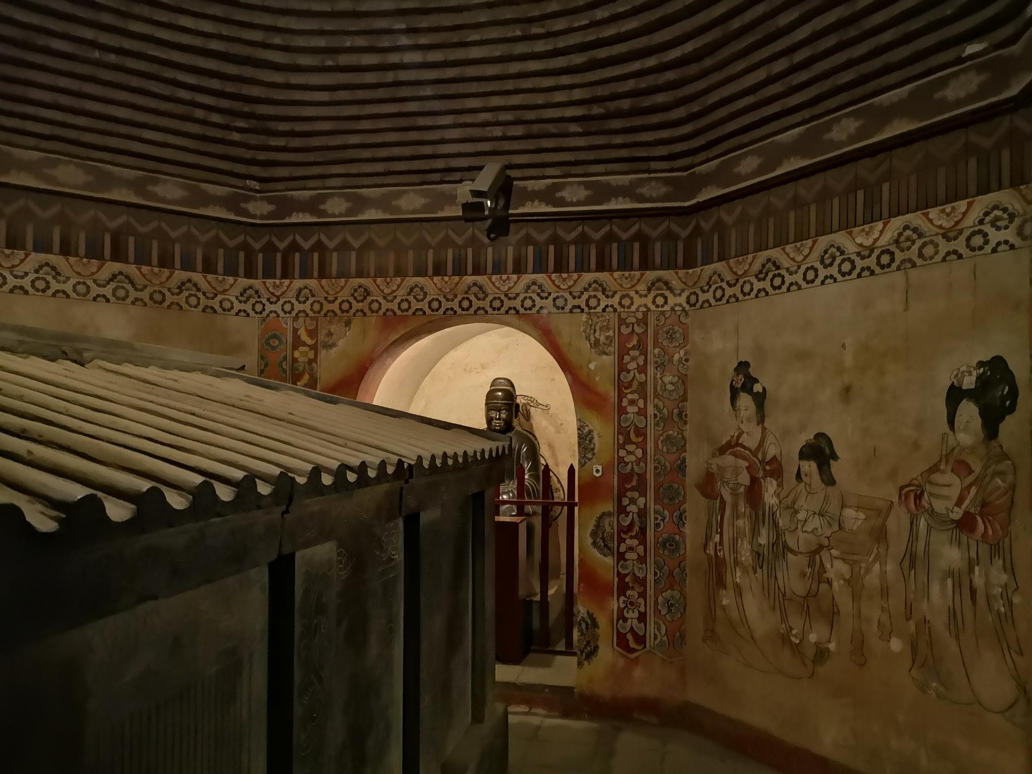 陕西宝鸡公元10世纪五代时期李茂贞墓仿造唐代帝陵修建的地宫