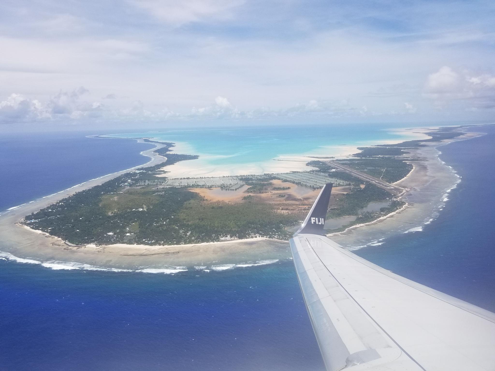 辽阔的环礁展现在眼前我震撼了