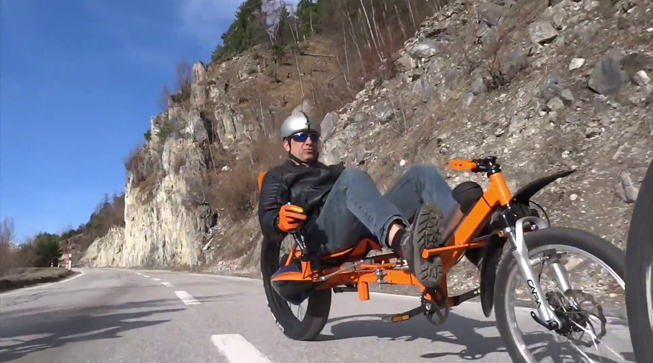 躺车嘛,无非就是躺着骑的自行车,可躺车跟躺车还不一样呢