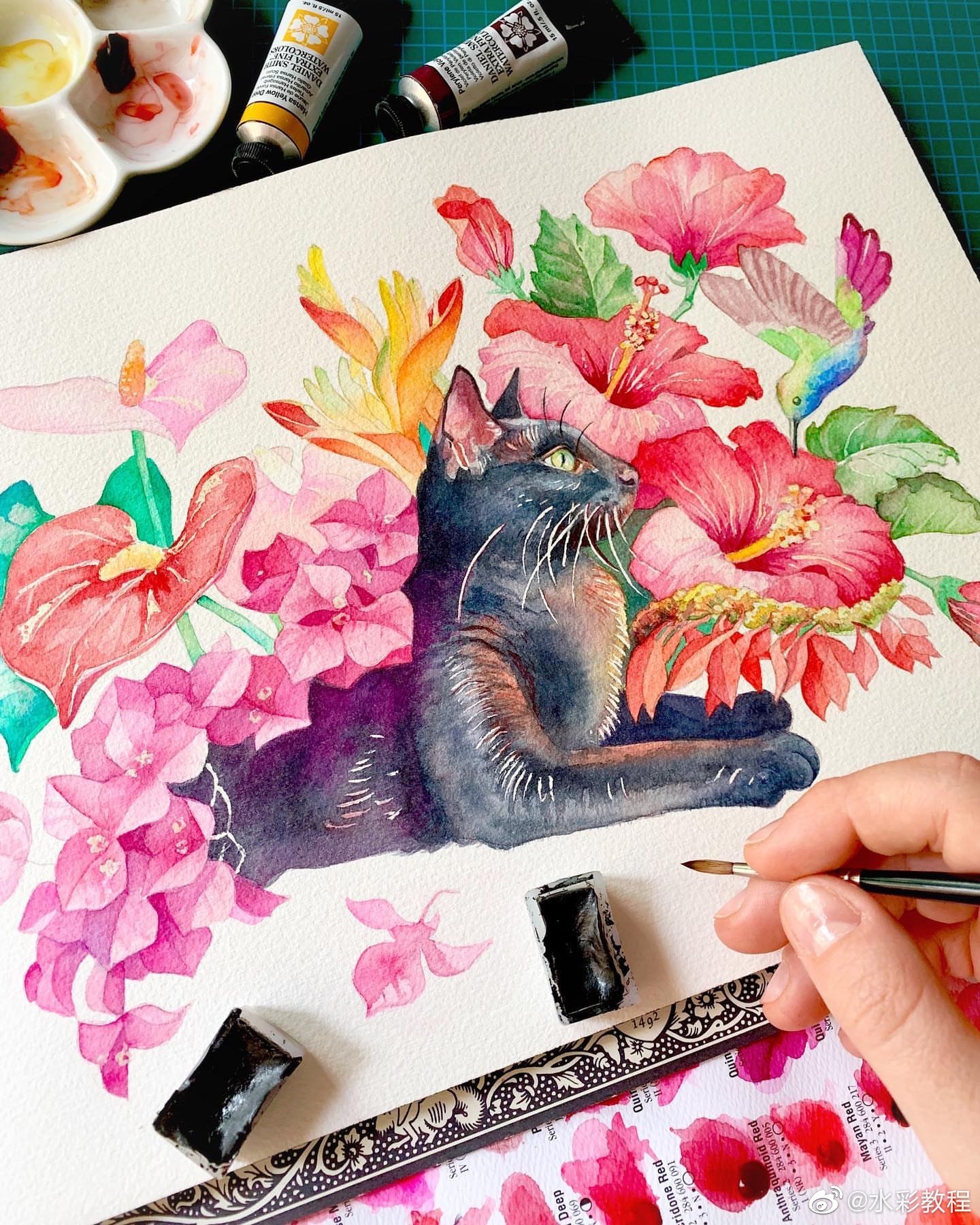 色彩鲜艳的绘画作品分享byinsannambucciarelli