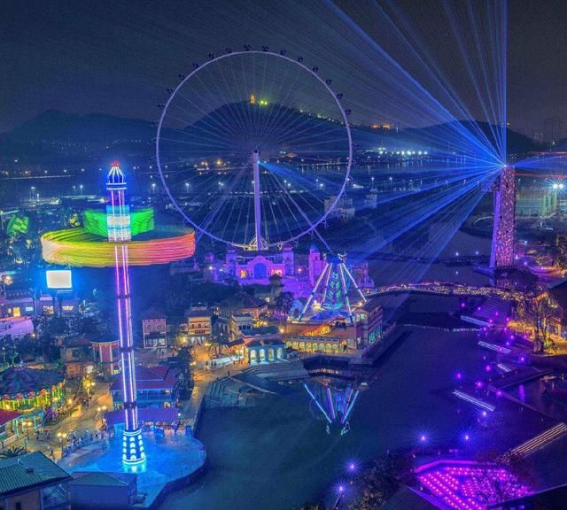 顺德华侨城欢乐海岸巨型摩天轮仅需50/人,网红新地标