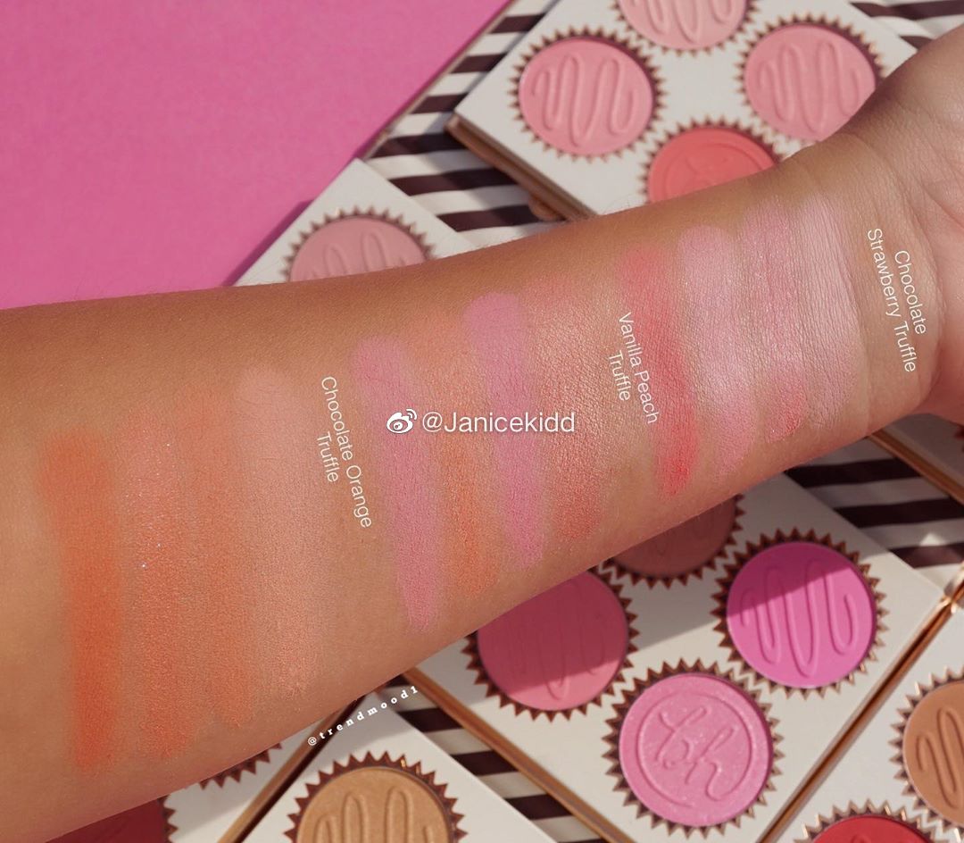 bh cosmetics truffle blush vanilla cream