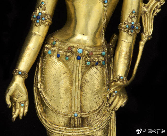 14世纪尼泊的香象菩萨立像美国弗利尔和赛克勒美术馆藏香象菩萨