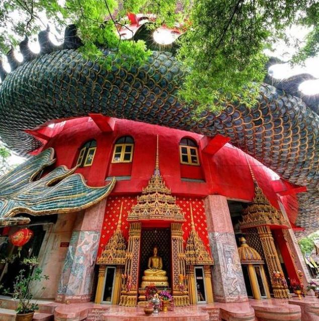 世界最神秘的龙庙连卫星地图都没有标注还不让游客进去参观