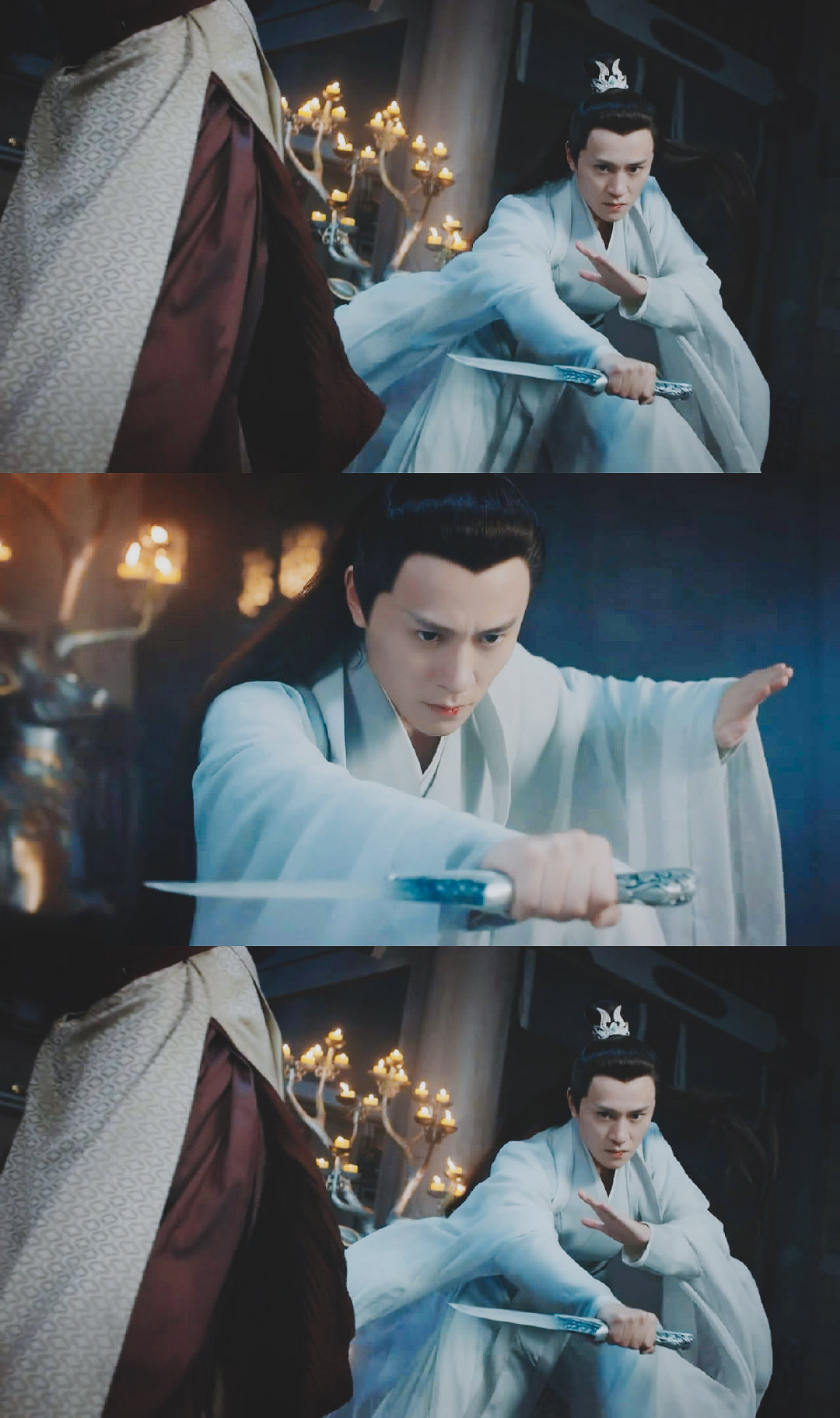 秦俊杰的楼主萧忆情昨晚上线了一身白衣清冷病弱,城府极深不露声色