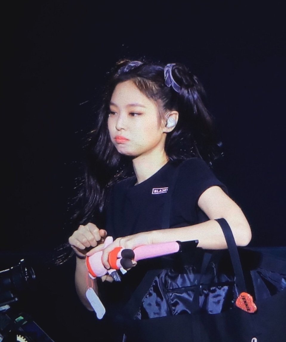 粉墨演唱会,jennie金珍妮双马尾调皮可爱,跳舞太棒了