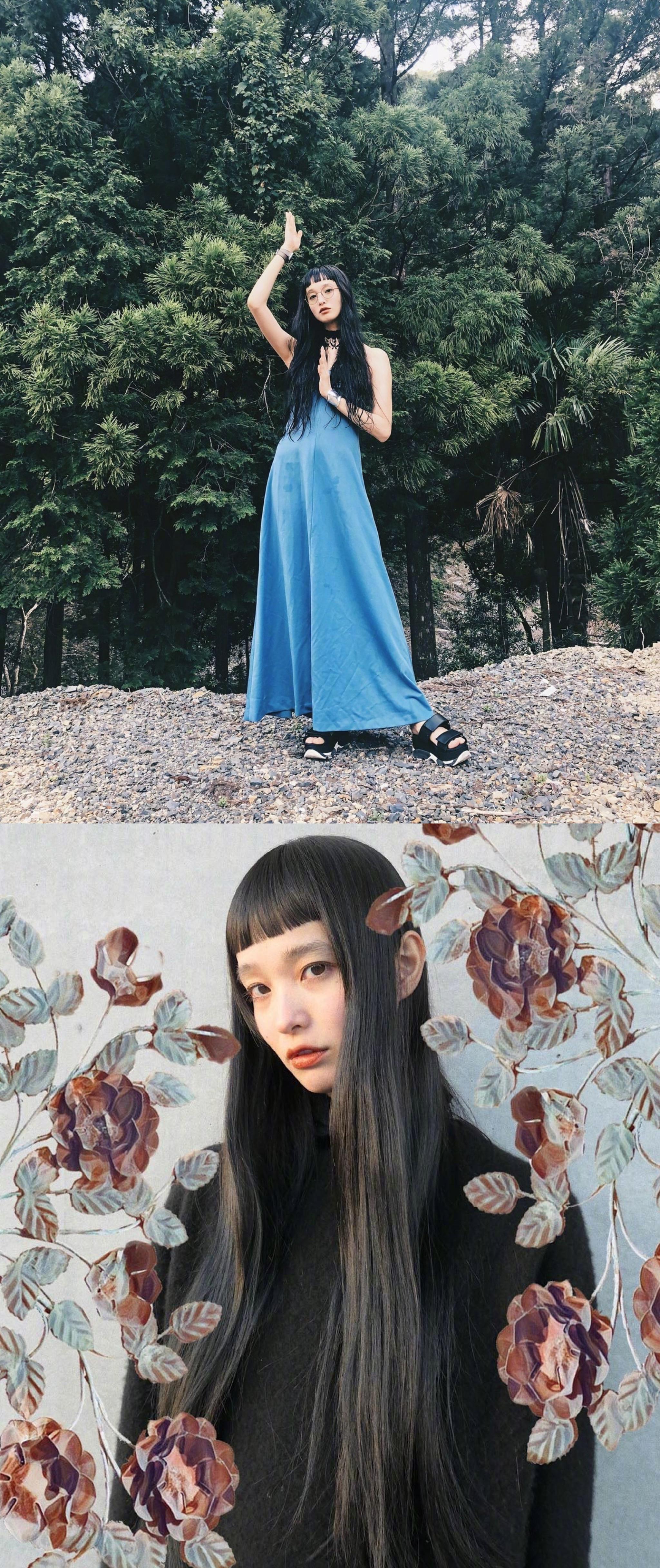 日本模特yuka mannami ins合集yuka古灵精怪的日常生活衣品也太好了