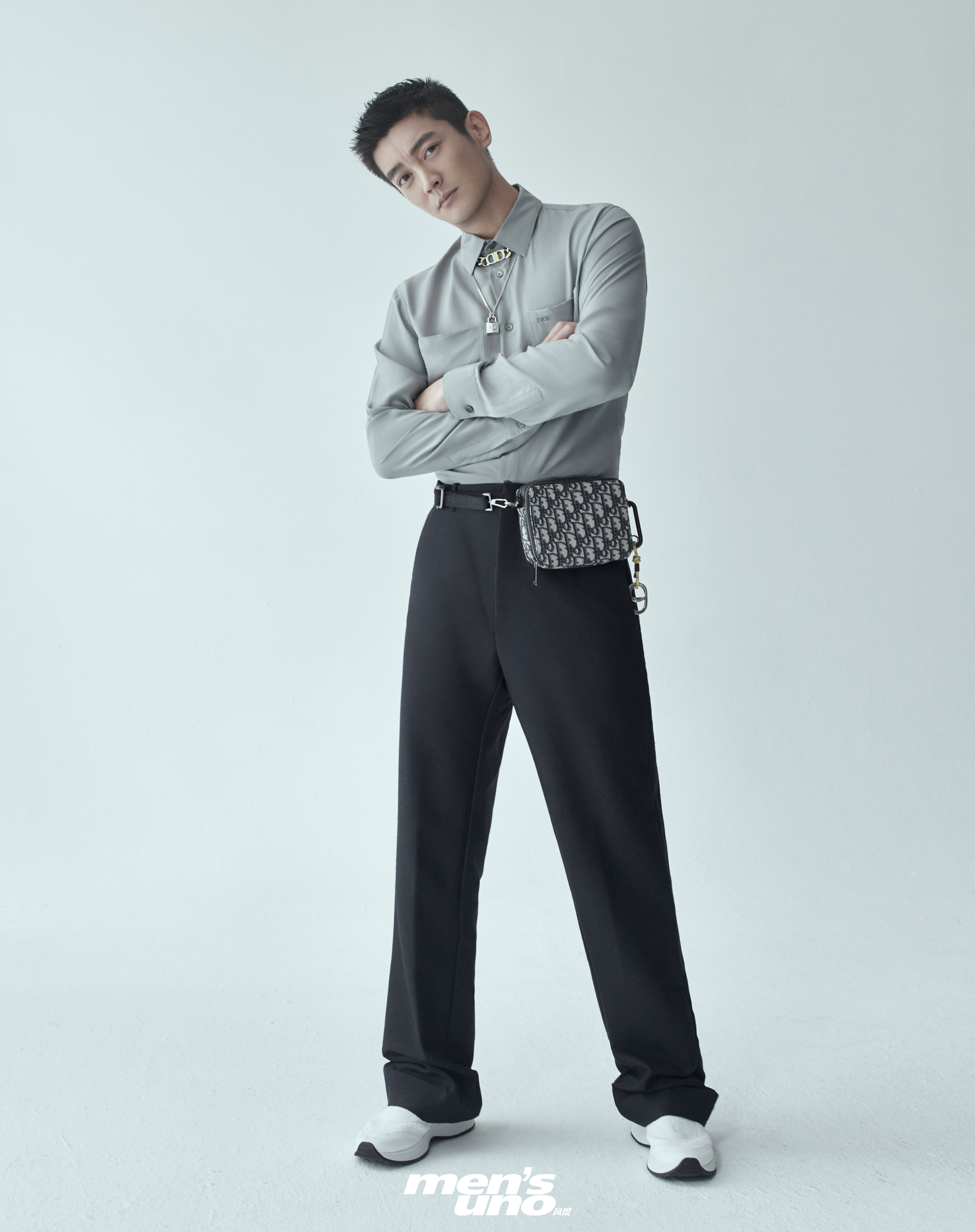 登上《风度mens uno》10月号封面的@杜江侦察记