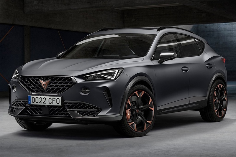 两种动力总成 Cupra Formentor量产版官图发布