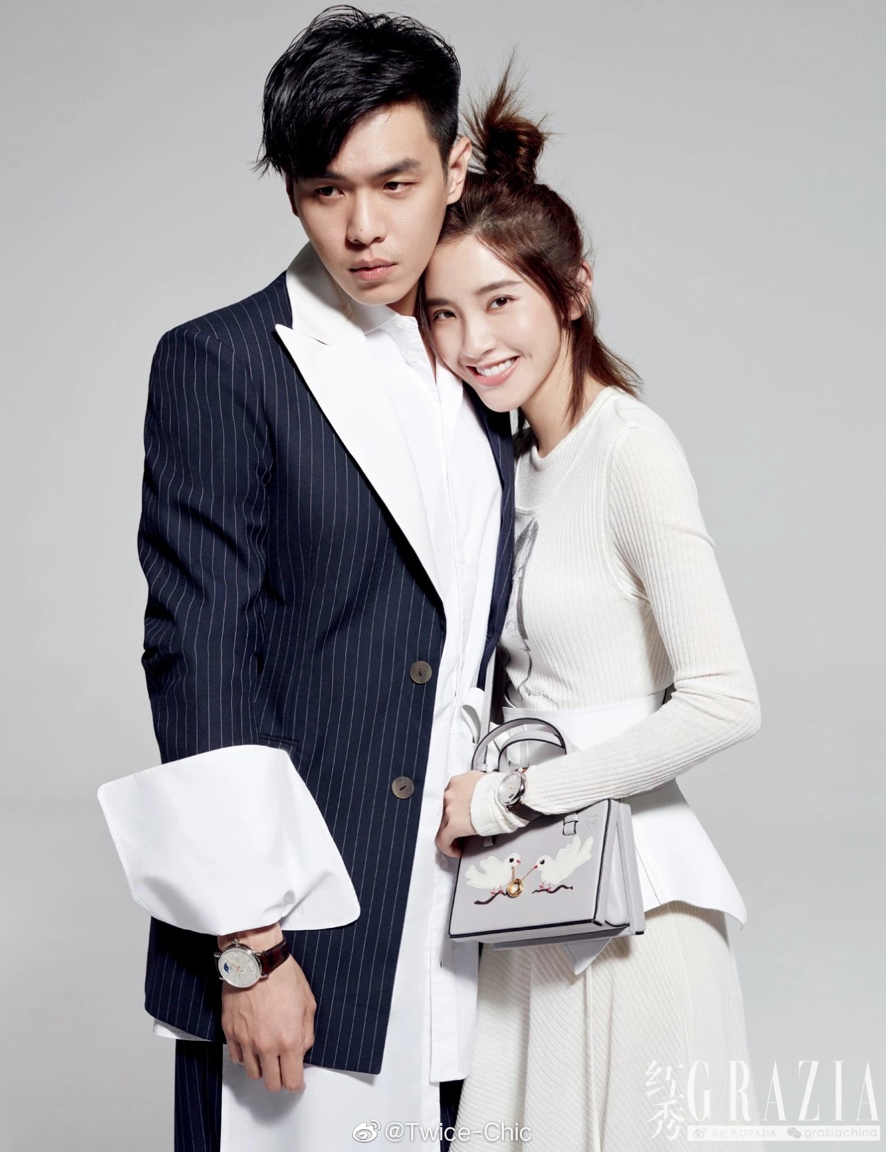 张若昀/唐艺昕 x 红秀grazia第418期 | 婚后首个杂志封面