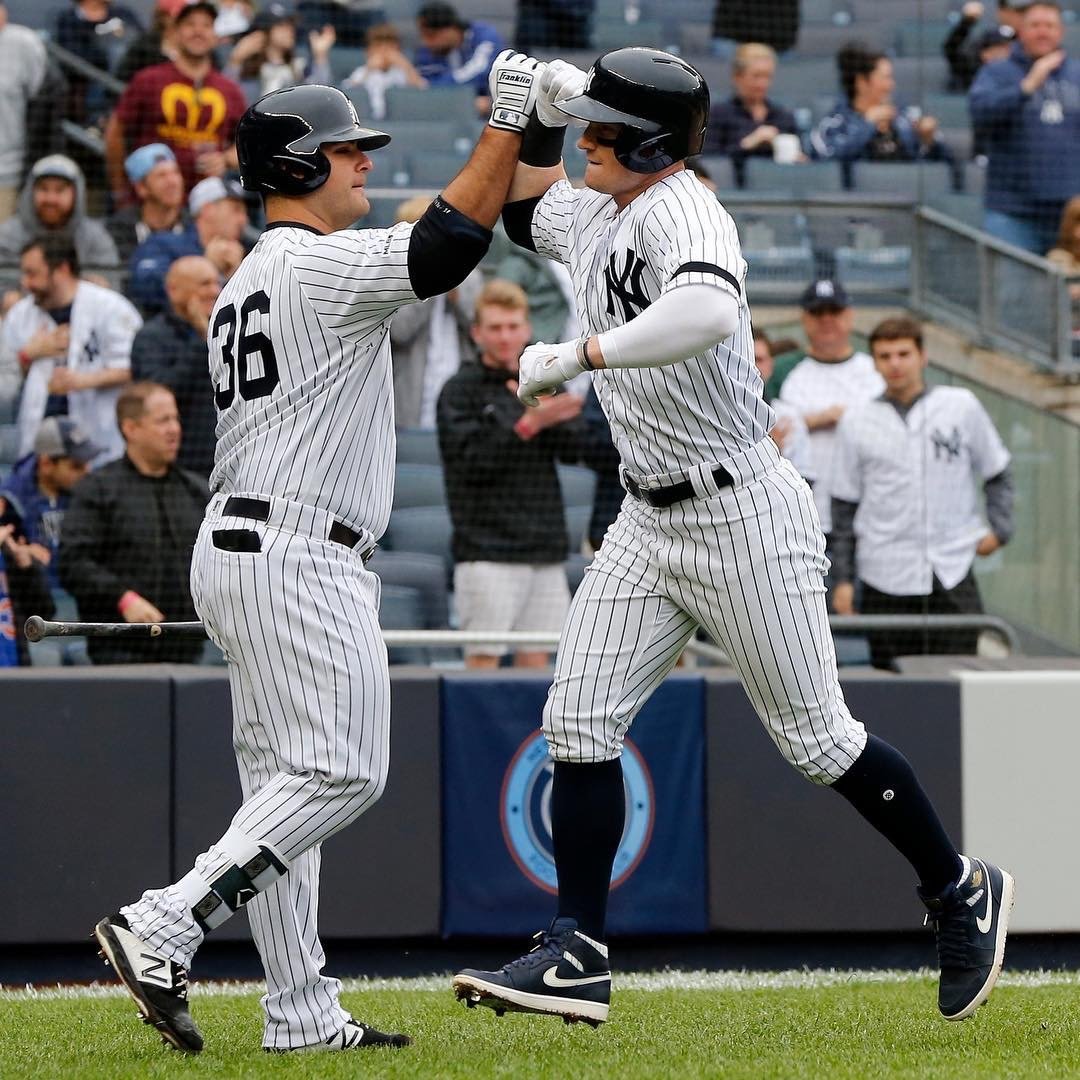 纽约洋基队队员clint frazier的战鞋秀