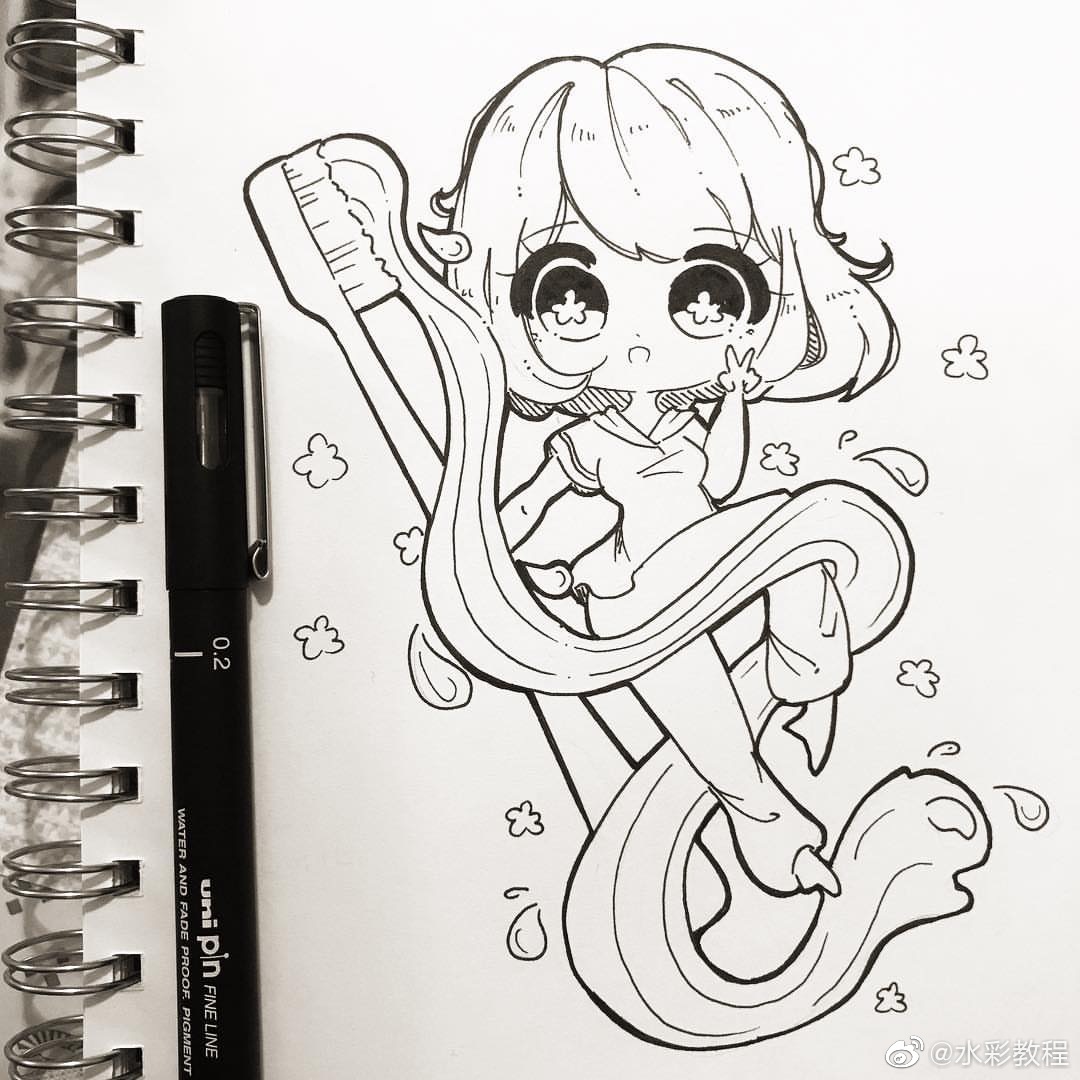 一起多练练线条吧byinschuubibi