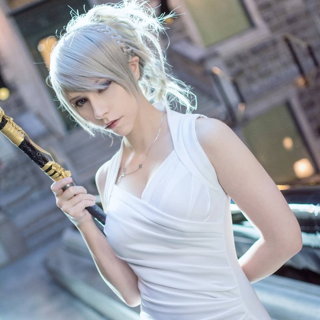 《最终幻想xv》露娜弗蕾亚 cos 出镜:ladyxzero