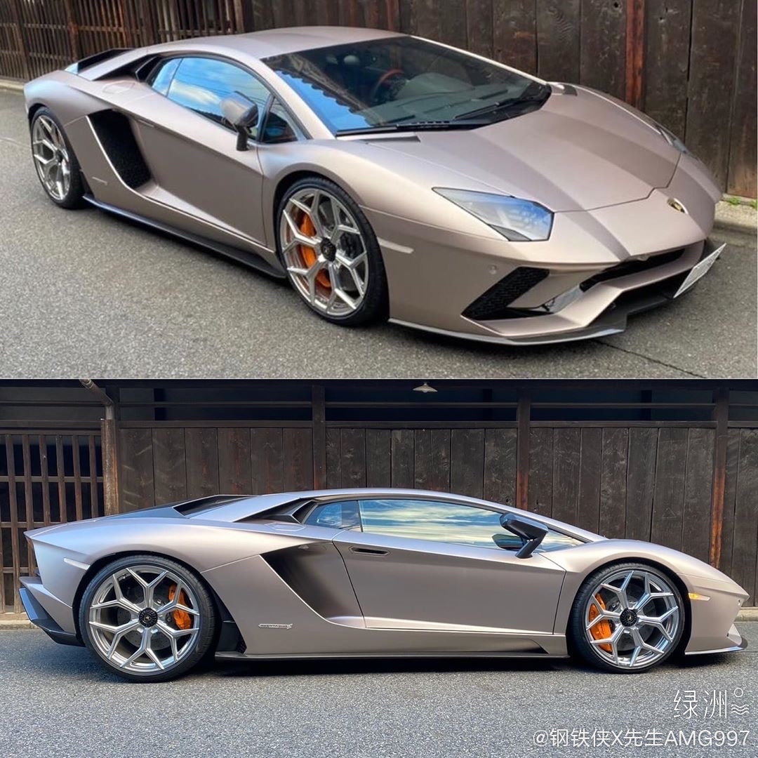 日本街头超屌的兰博基尼 大牛aventador s,又是品川靓车.