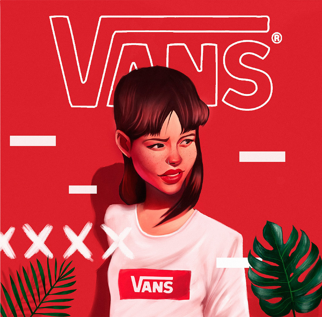 vans - faces插图 图形设计