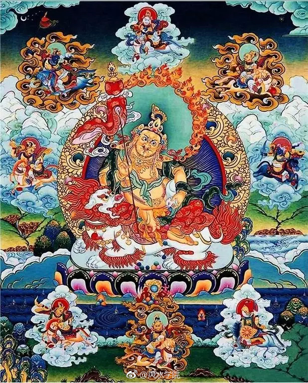 大年初五迎接五方财神快来看看佛教的五方财神和佛教五大财神咒语