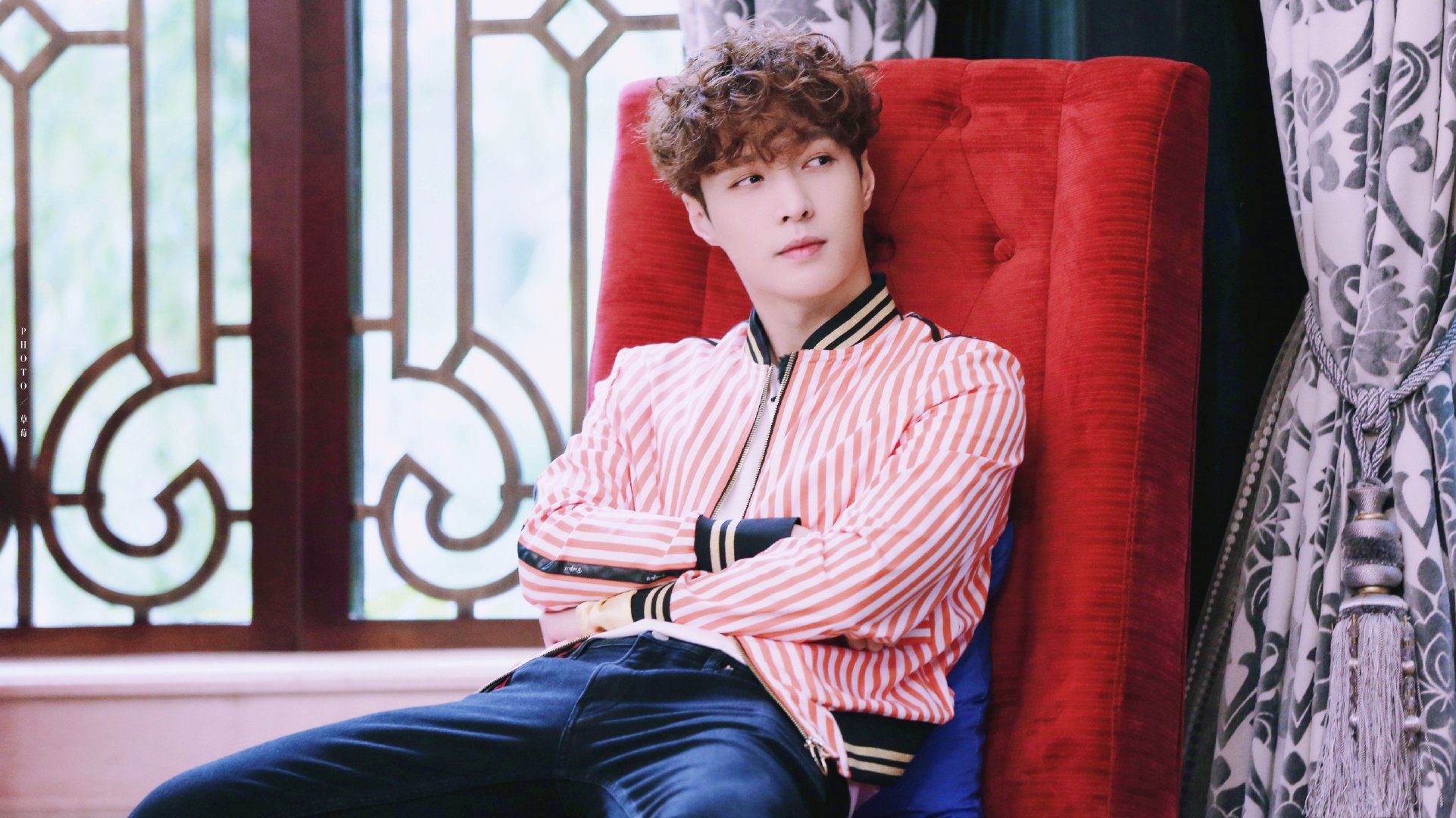 条纹系小绵羊张艺兴你爱了么_高清图集_新浪网