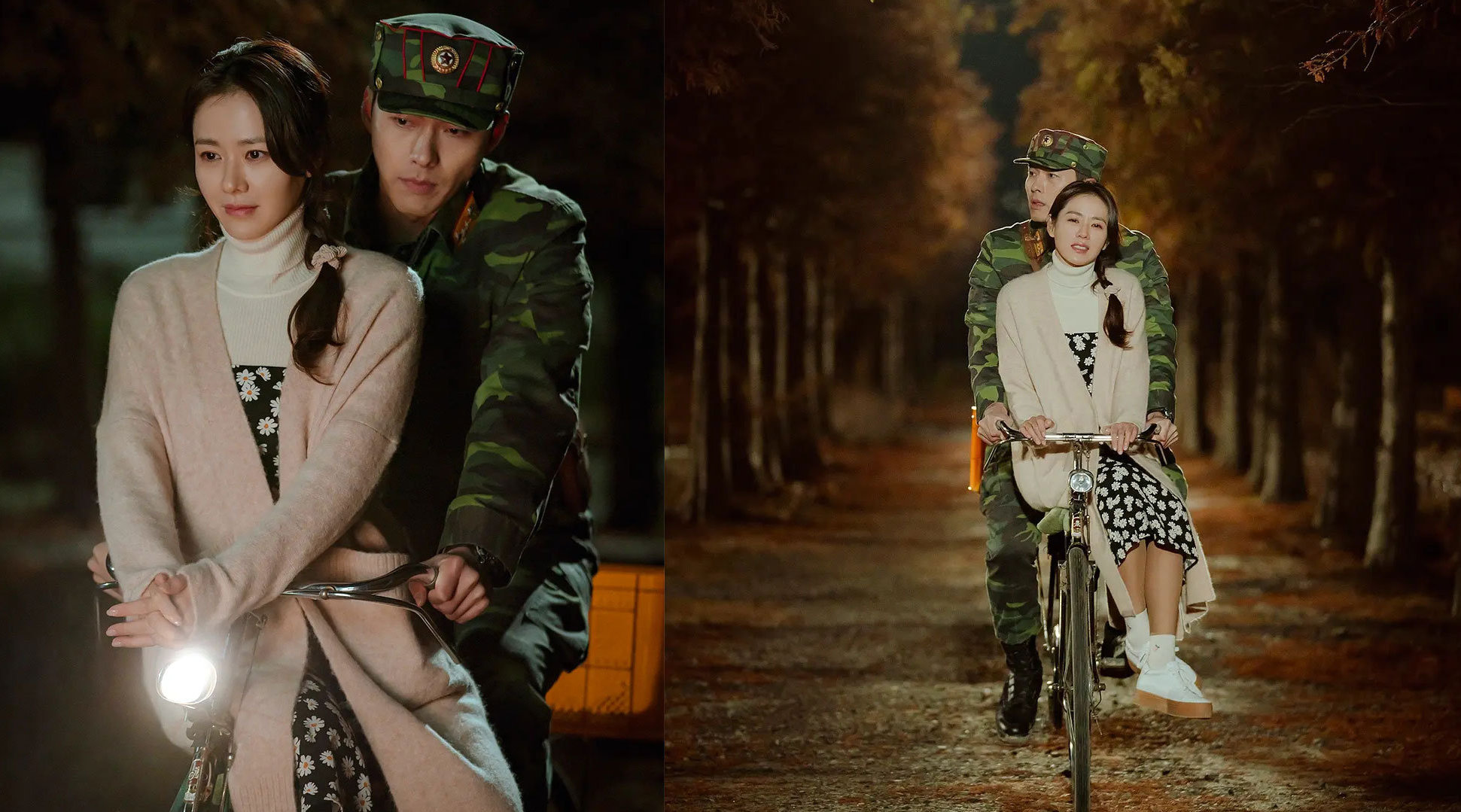 爱的迫降》玄彬孙艺珍骑自行车的浪漫时刻