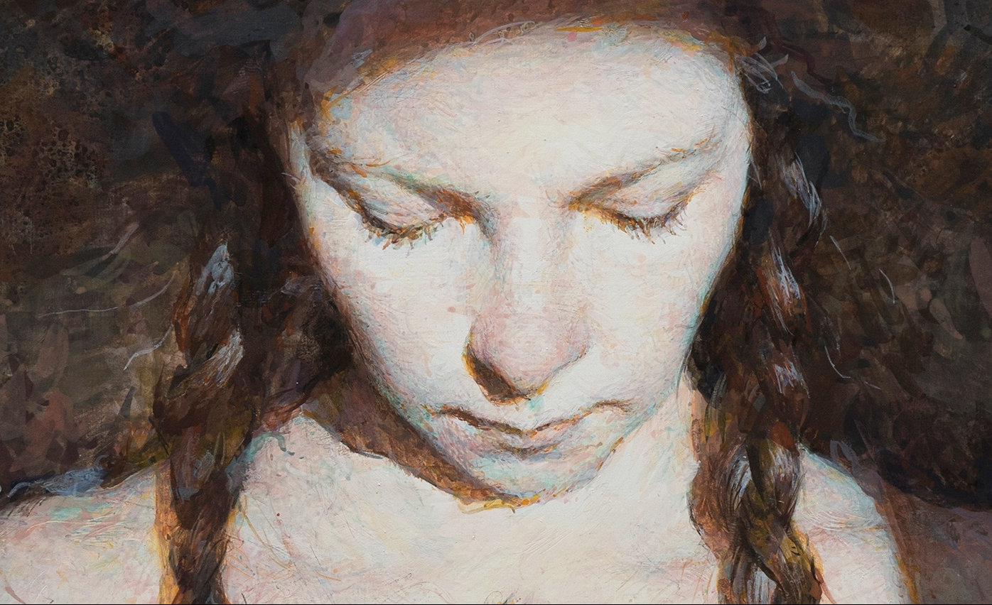 julioreyes最近对eggtempera蛋彩画的一些尝试让人惊喜啊