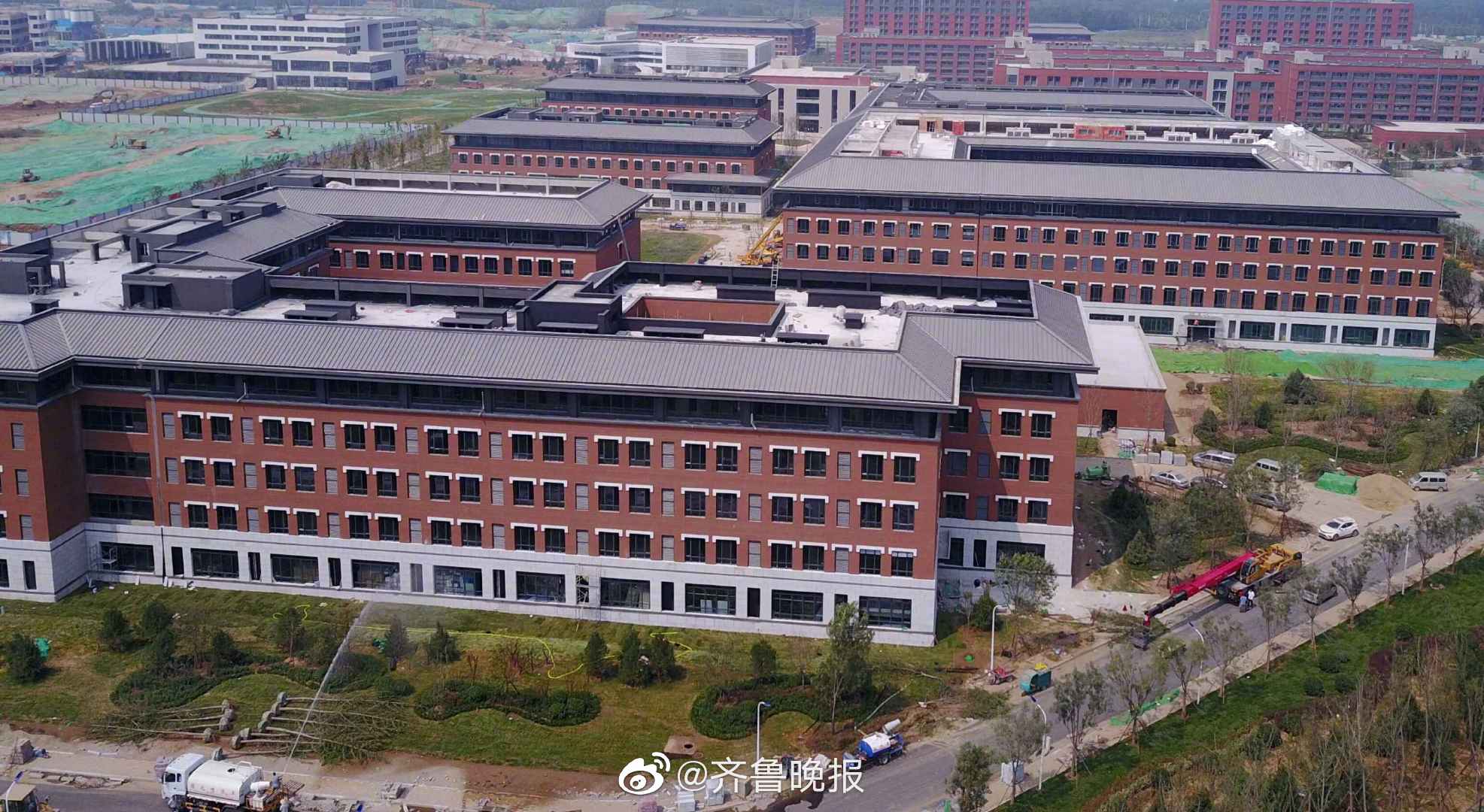 航拍| 即将启用的山东第一医科大学济南校区长这样
