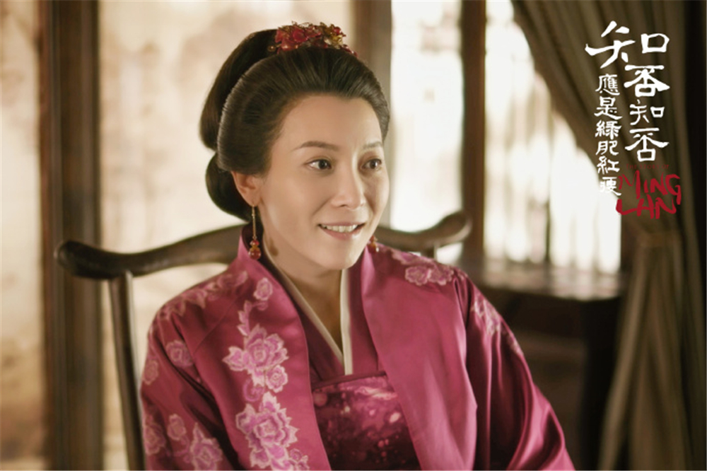 中饰演的母亲,娱乐圈小花赵丽颖饰演的盛明兰的母亲,是由刘希媛饰演的