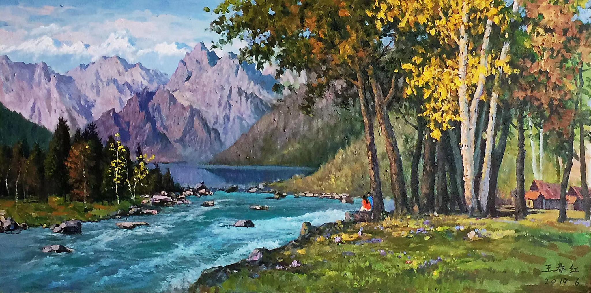 北京正德书画院青年女画家:王春红.