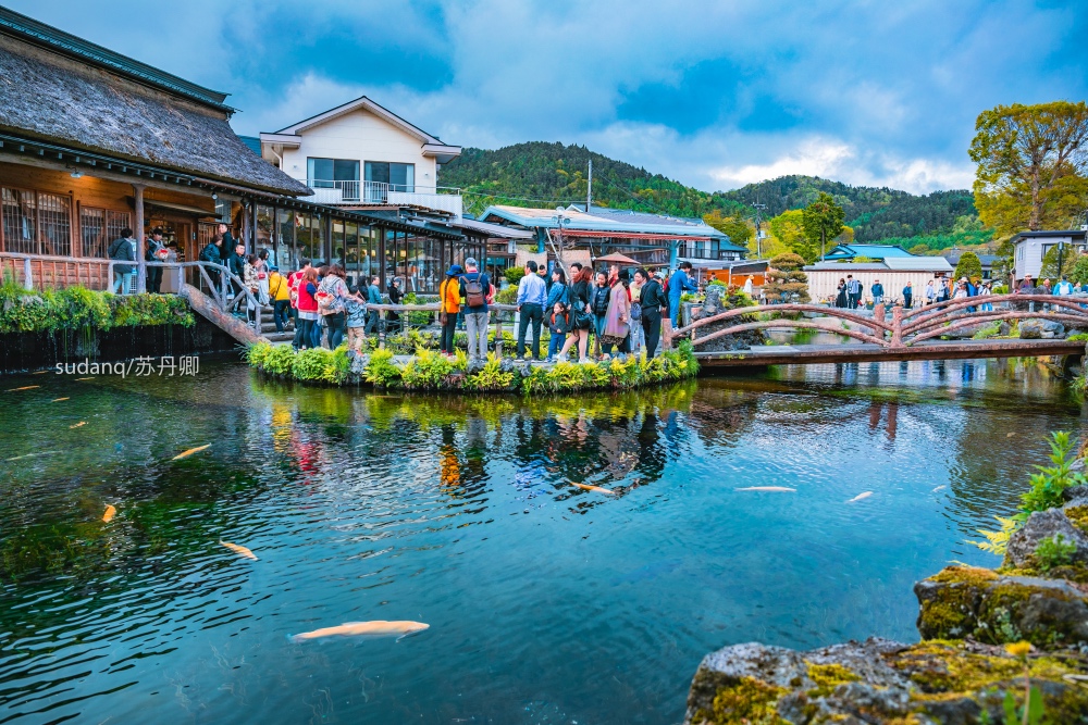 忍野八海是日本的长寿村之一拥有八个清泉池