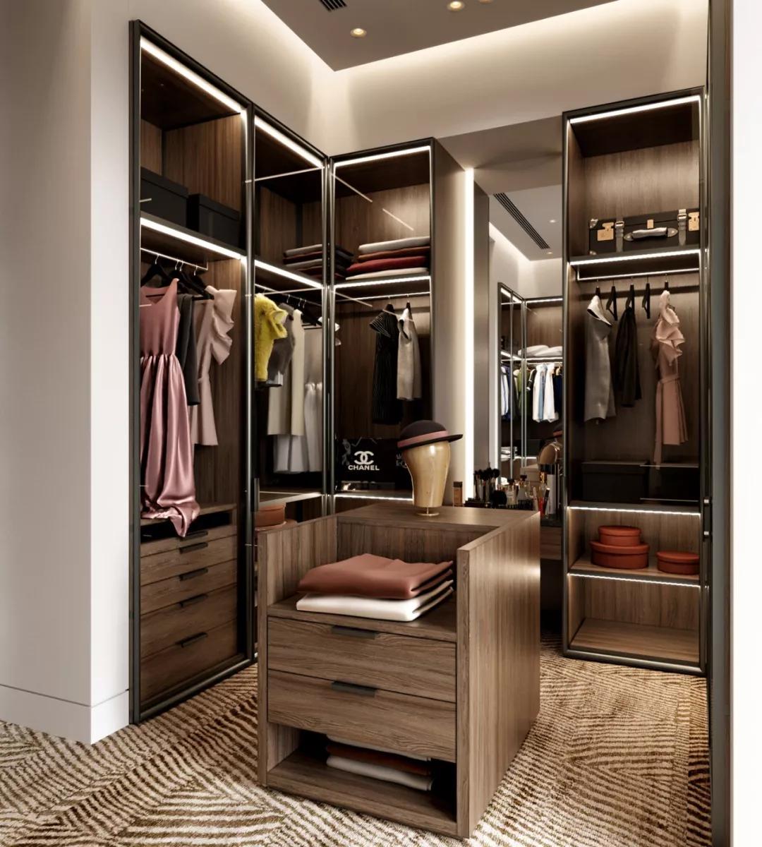 衣帽间|嵌入式|步入式_新浪新闻