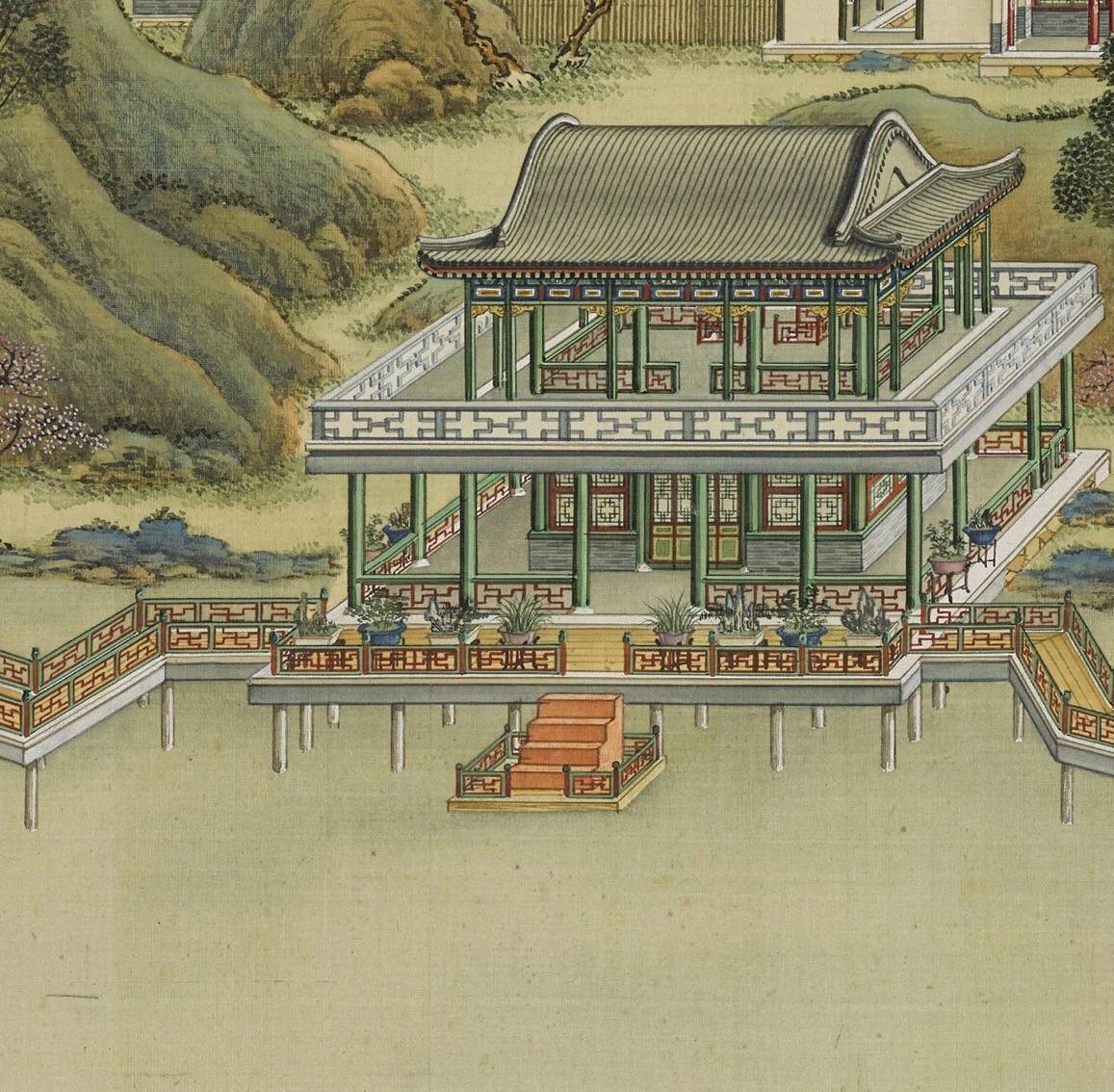 圆明园 ·《四十景图咏》局部