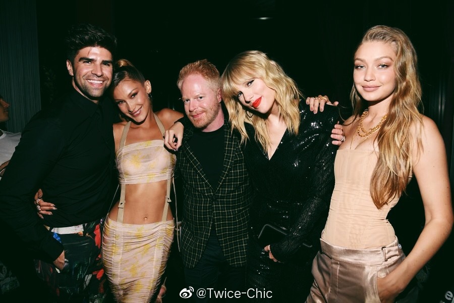 taylorswiftbellahadidgigihadid在vma颁奖礼及活动后派对