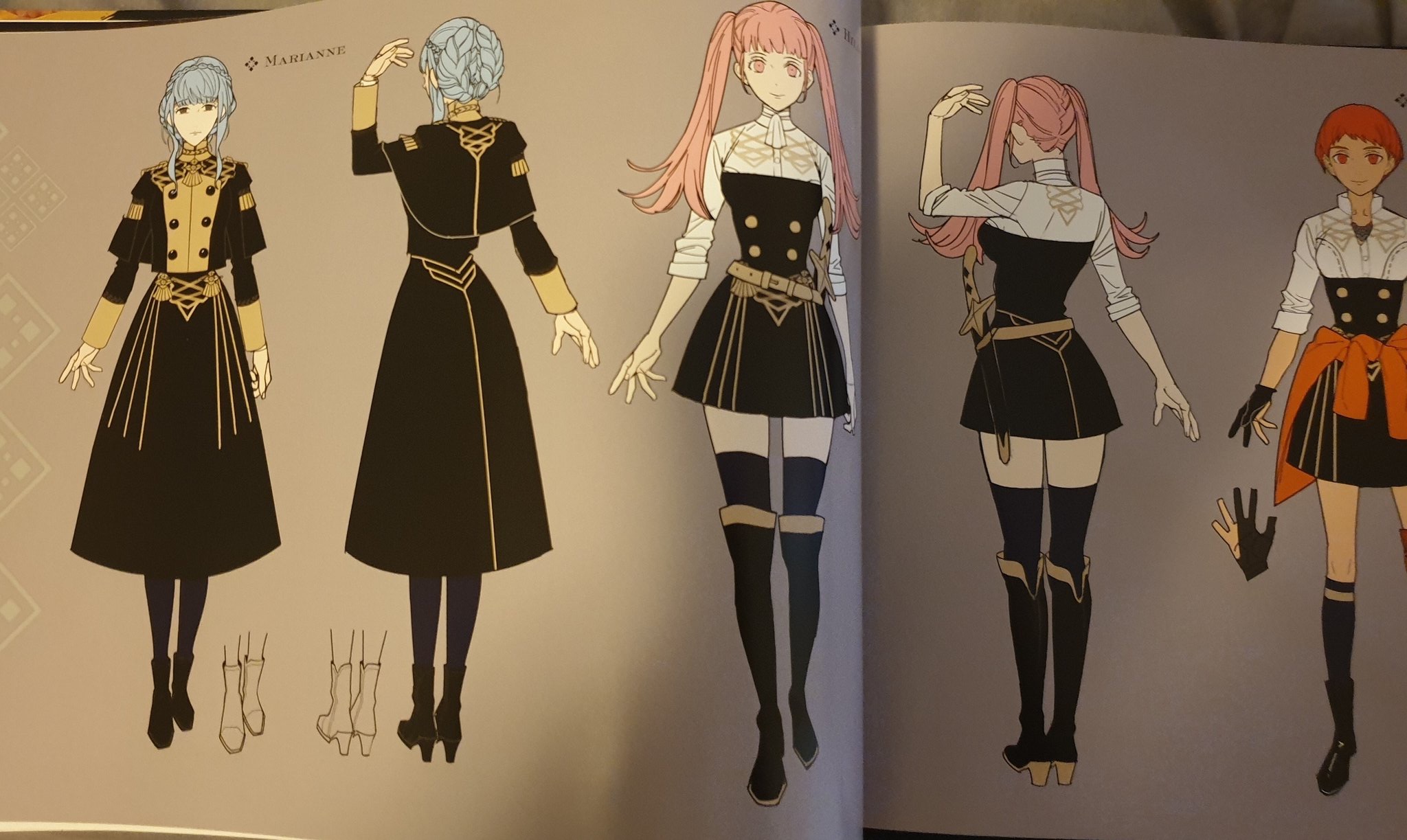 火焰之纹章风花雪月限定版设定集byredmakuzawa