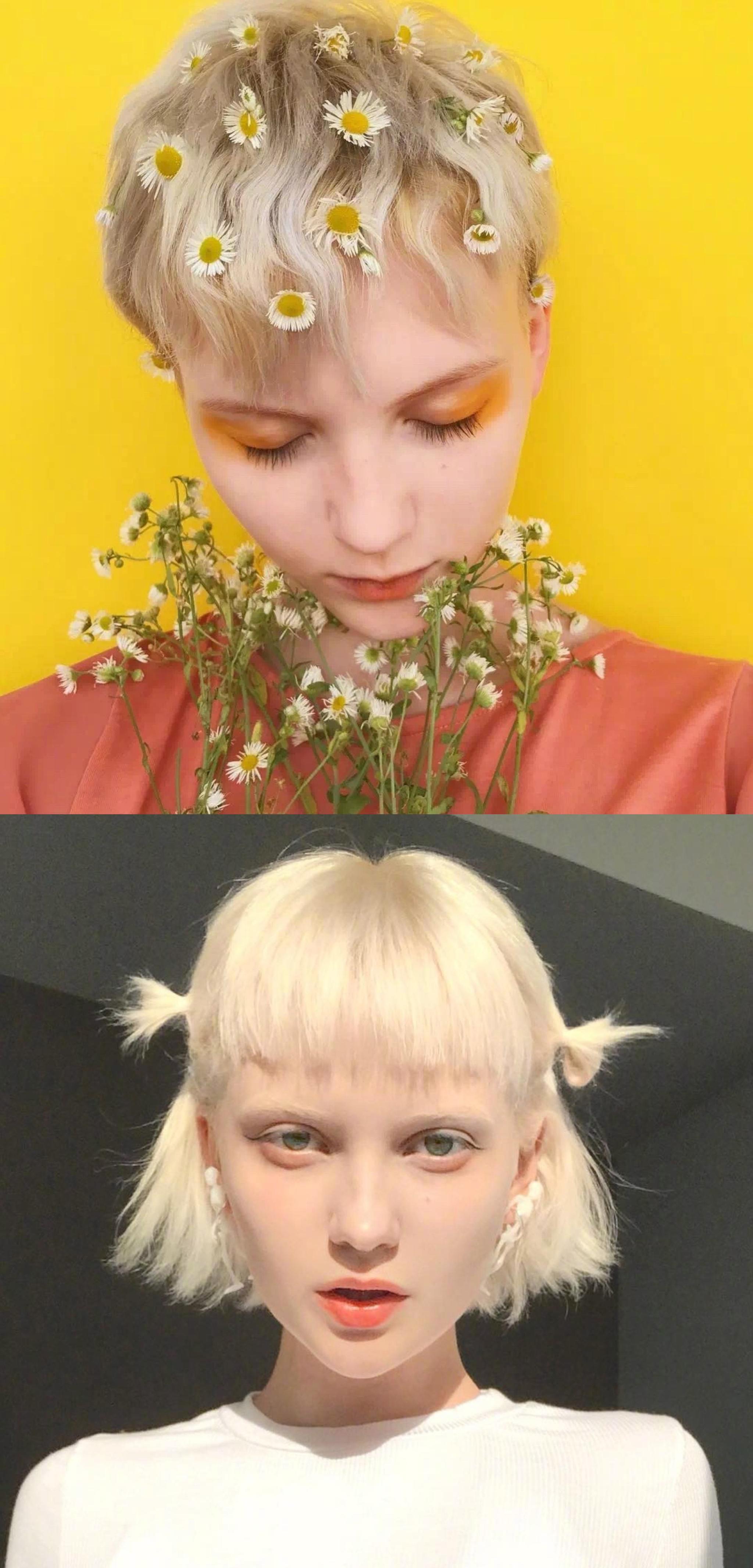 文艺酷炫的彩虹少女 ～乌克兰女孩katie-westwood你们染过什么