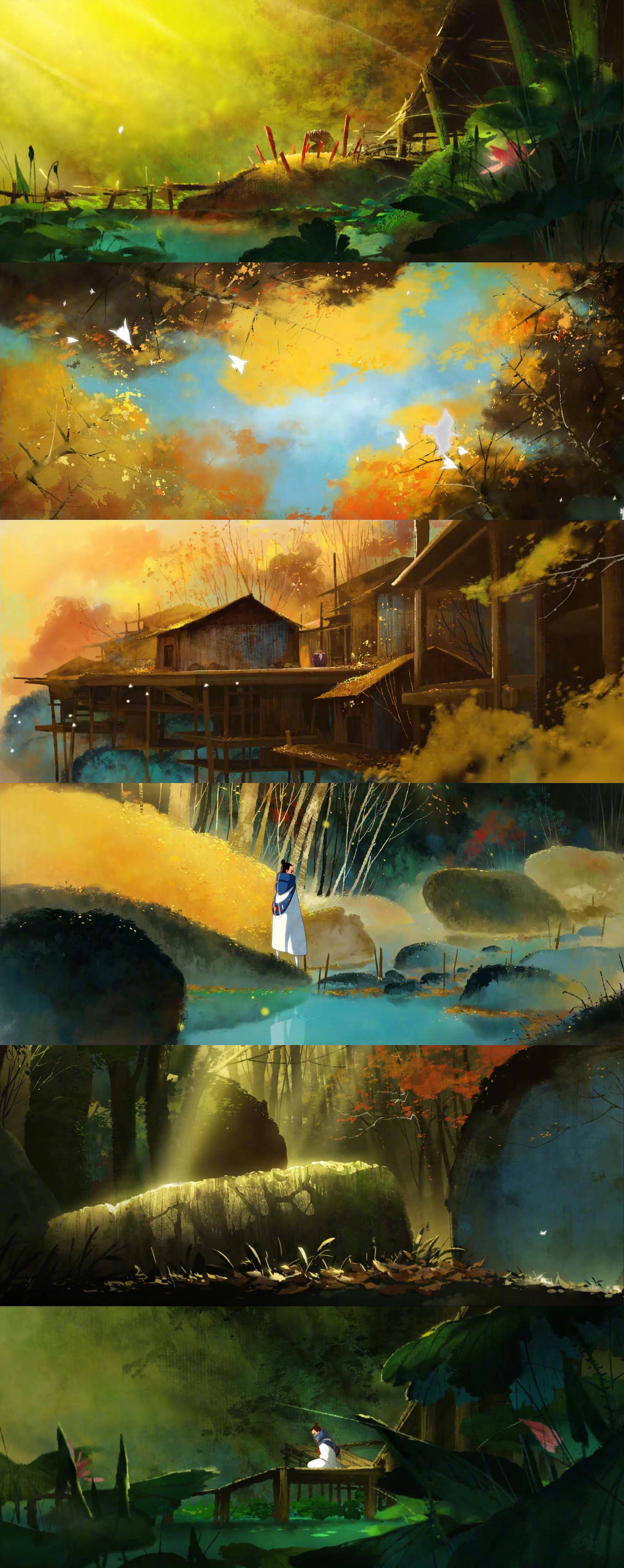 九部唯美中国风动画合集,提高审美