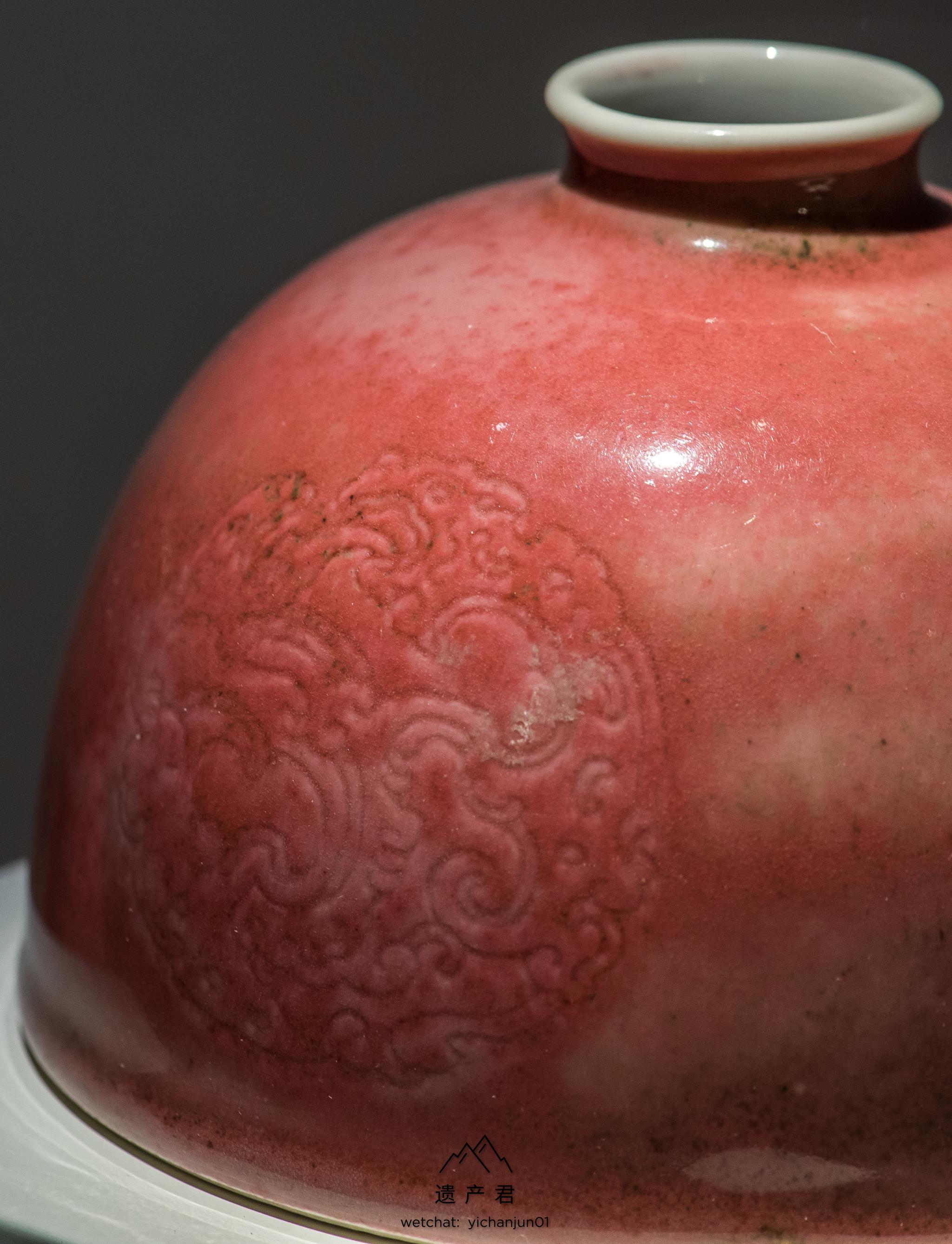 武汉博物馆藏· 清康熙款豇豆红团龙纹太白尊_高清图集_新浪网