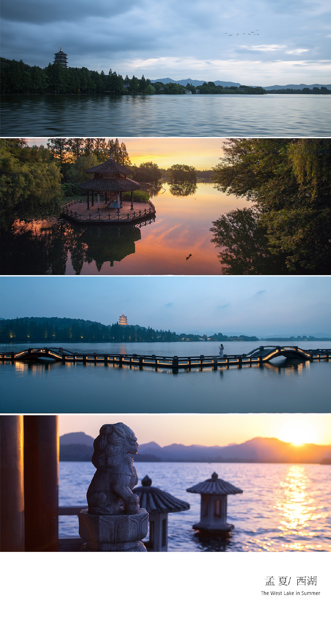 四时,四季,与西湖. @陈帆fotochen