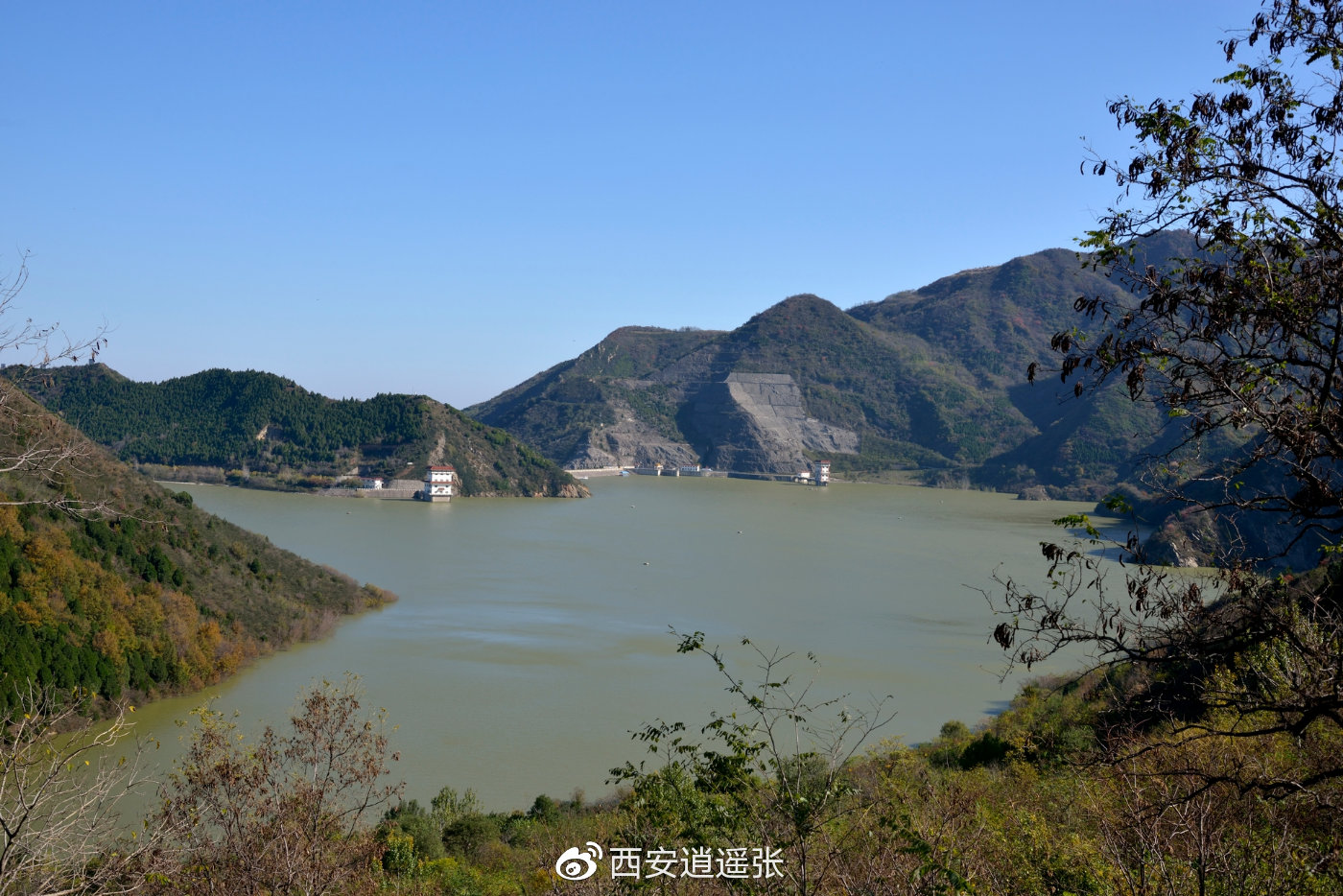 正文            黑河水库   黑河是幸运的.