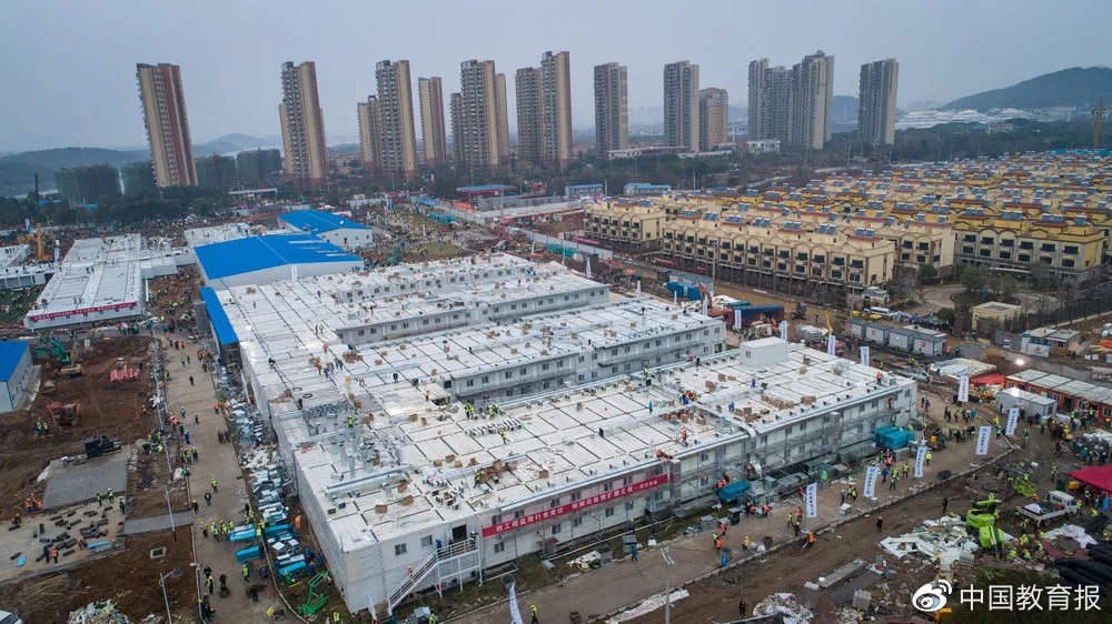 "火神"战瘟神——火神山医院10天落成记