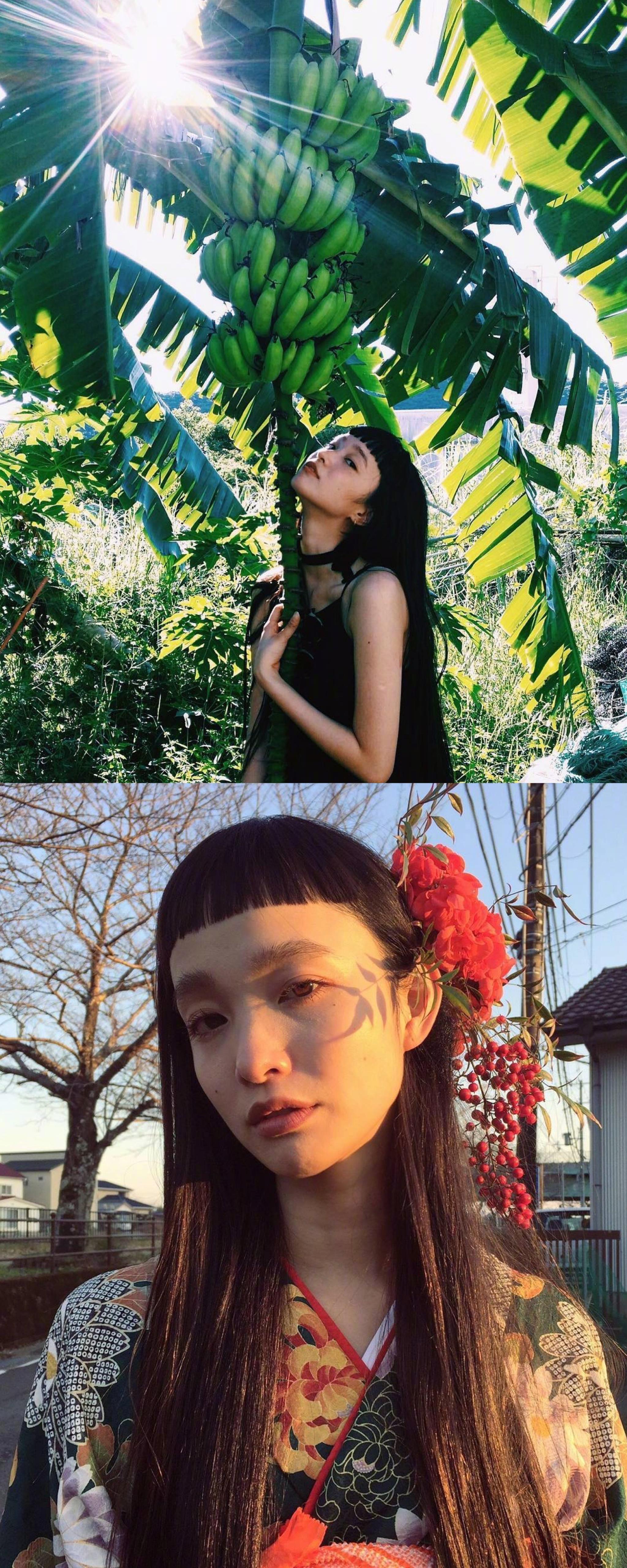 日本模特yuka mannami ins合集yuka古灵精怪的日常生活衣品也太好了