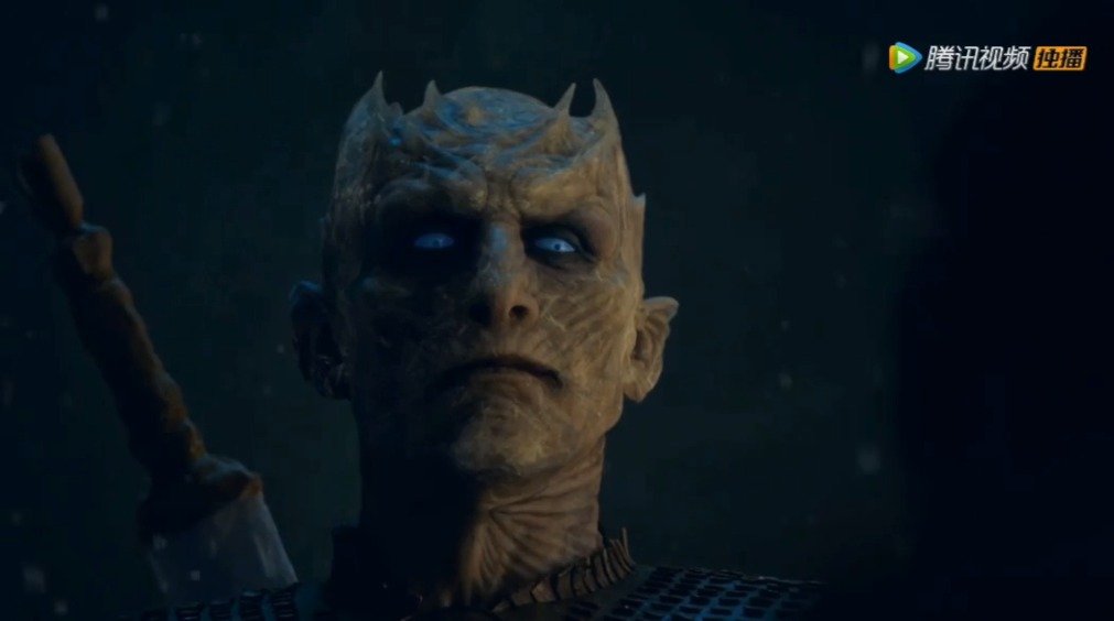 权力的游戏 第八季 第三集,夜王带着坦格利亚家族的异鬼,不怕龙焰