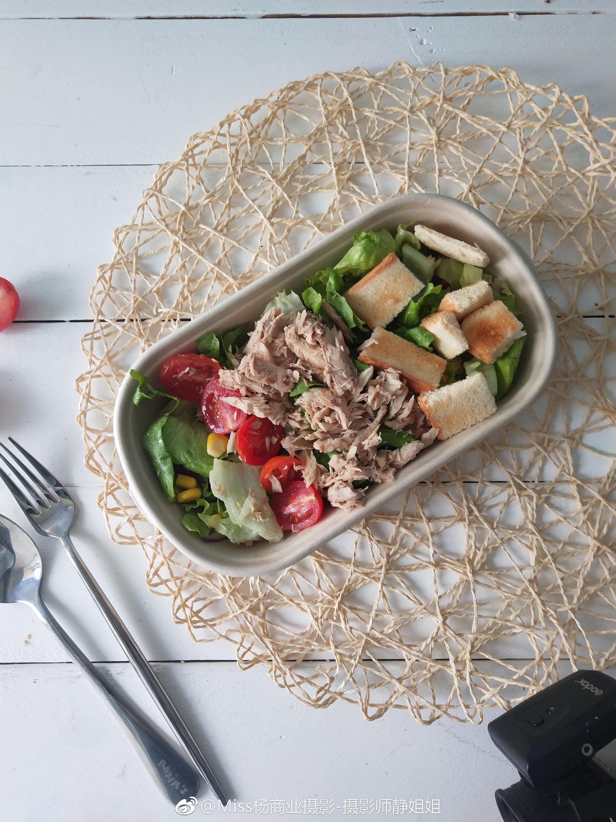 今天沙拉开工美团饿了吗外卖菜单拍摄