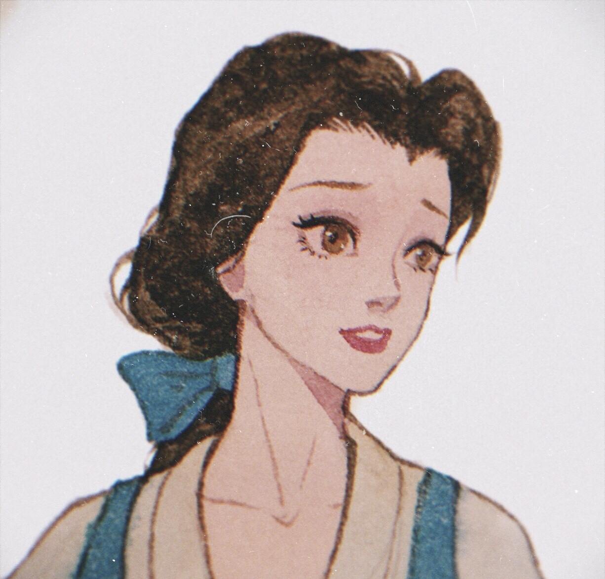 迪斯尼公主插画头像 喜欢点赞cr.-阿莘