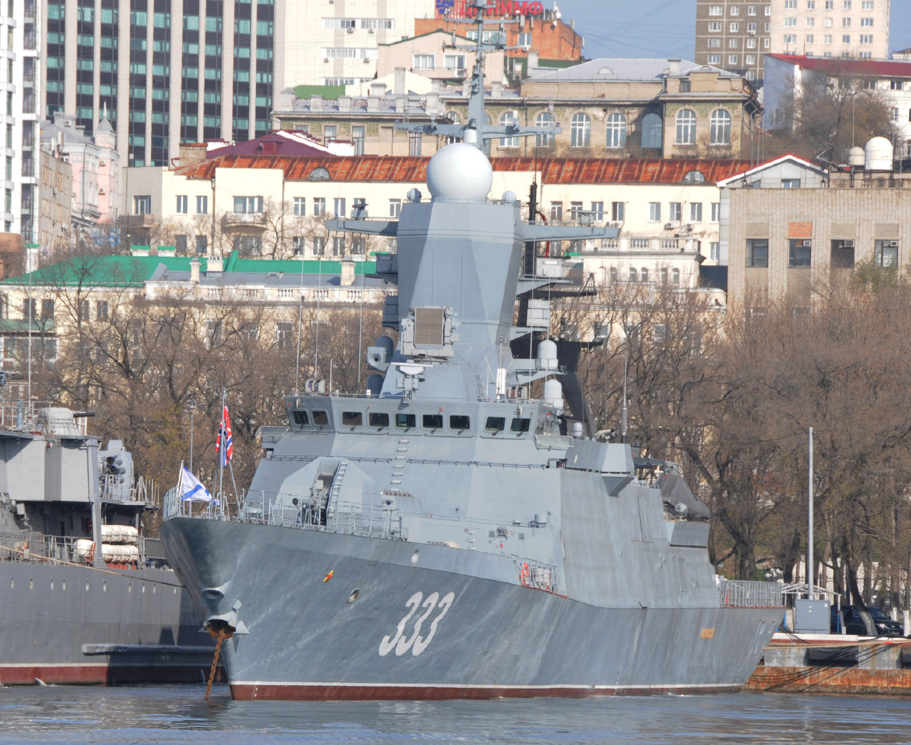 俄罗斯20380型护卫舰首舰叫做守护号