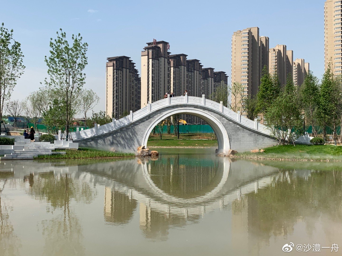 西城区小南湖湿地公园,环城水系举行开园仪式 市民又多一处赏景地