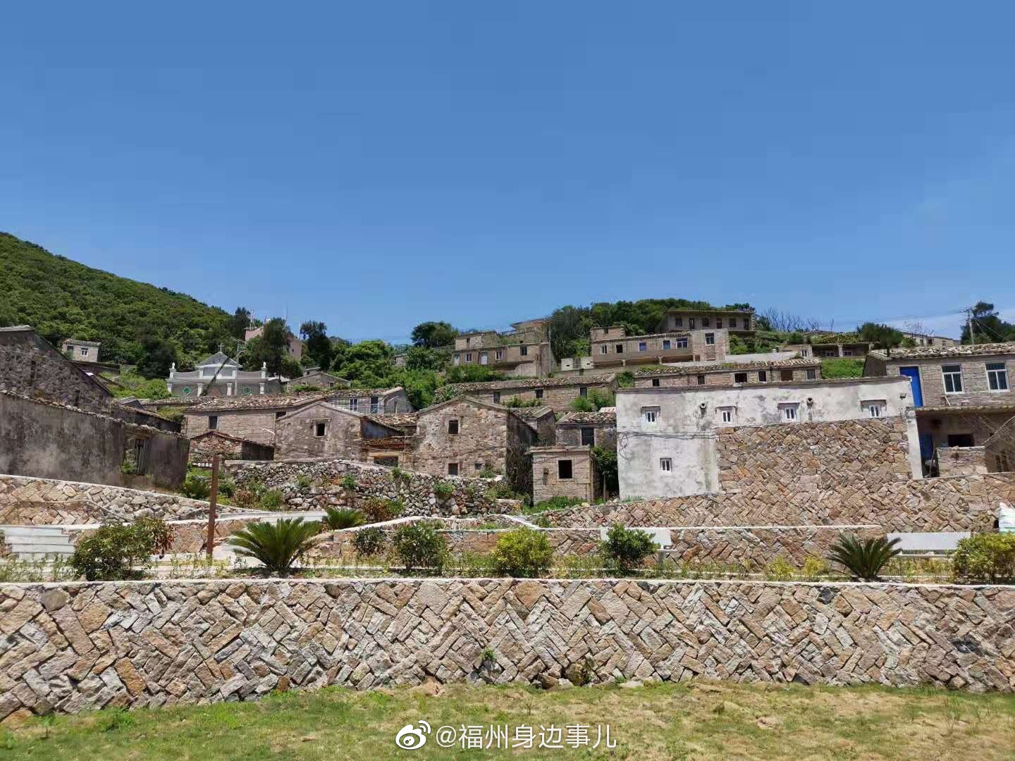美丽乡村平潭大练岛月举村