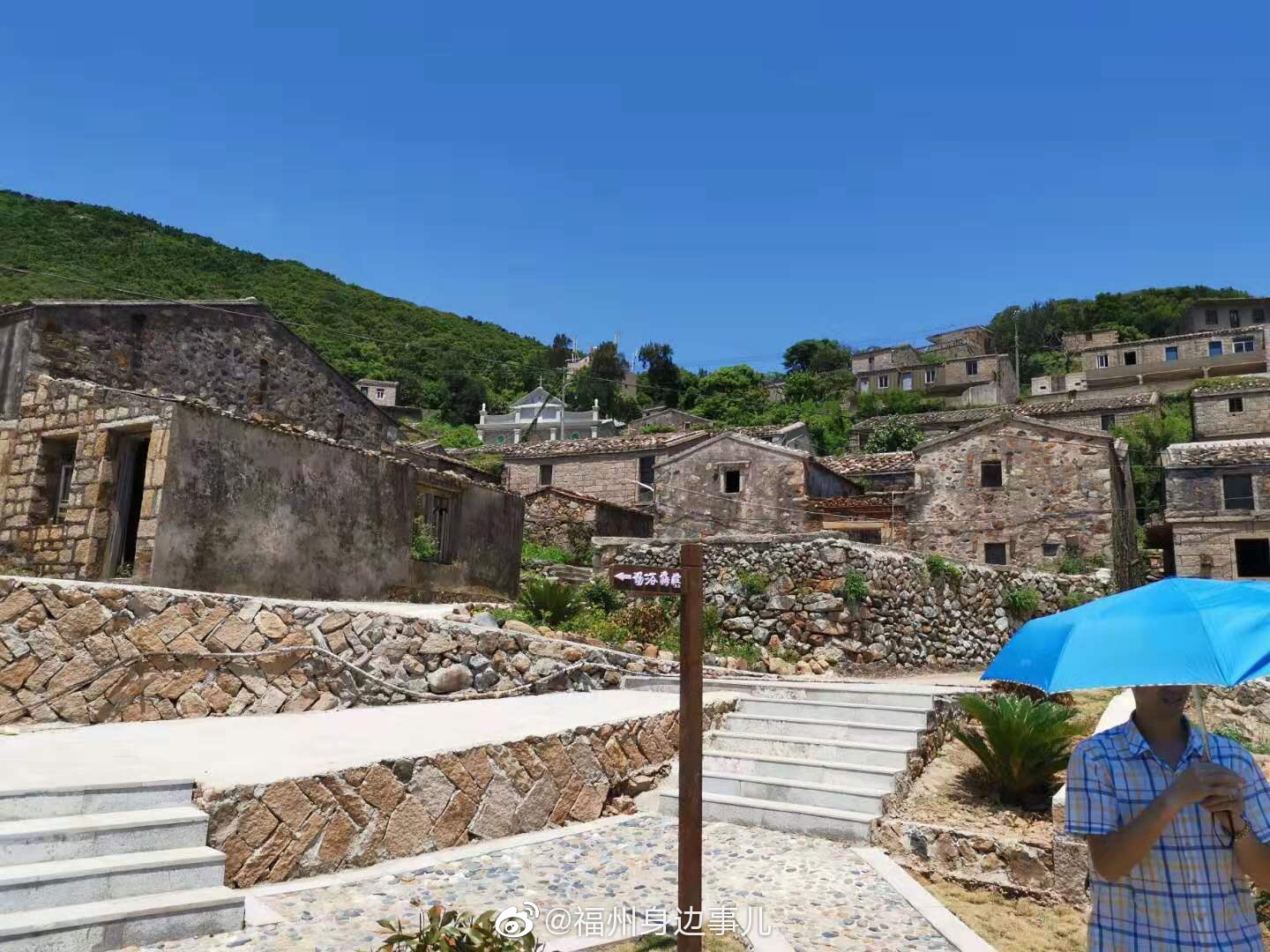 美丽乡村平潭大练岛月举村